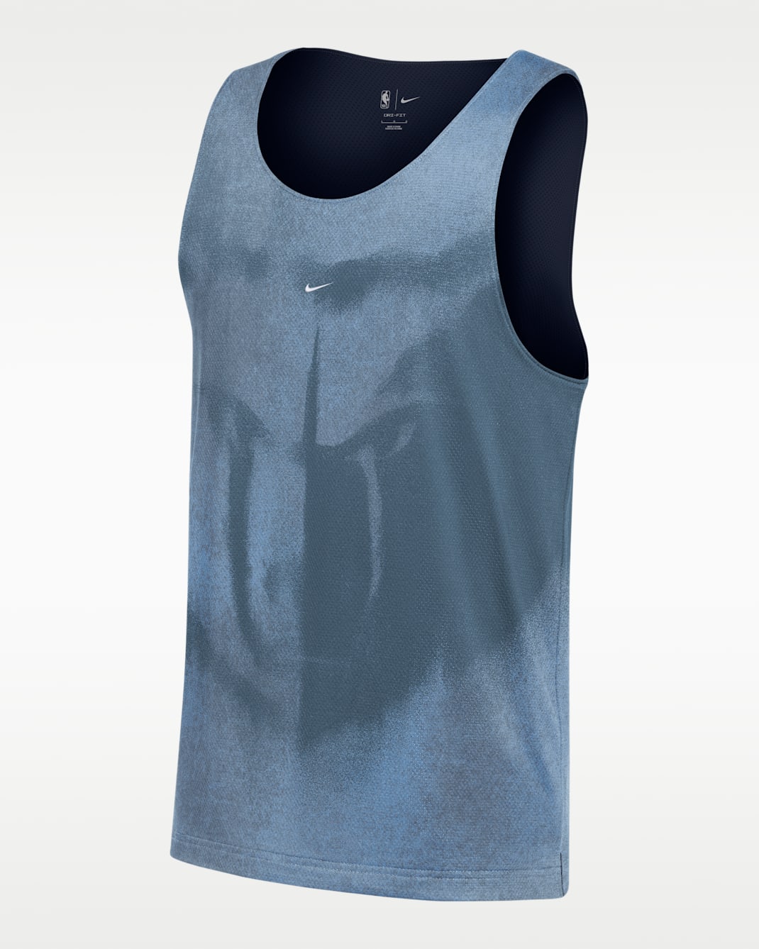 Jersey de básquetbol para hombre Memphis Grizzlies Standard Issue - Azul claro/Azul marino universitario