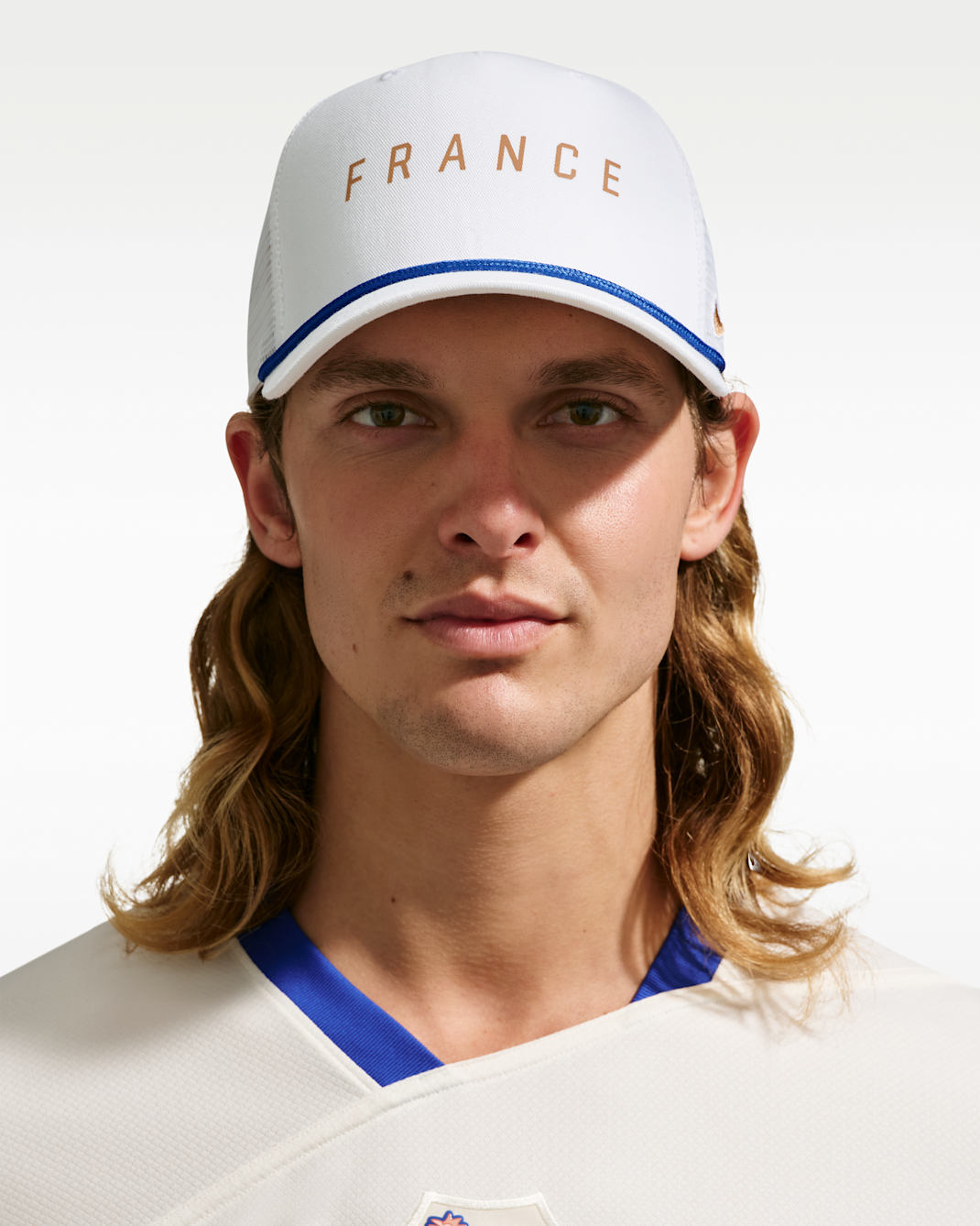Gorra de futbol Nike FFF Rise - Blanco