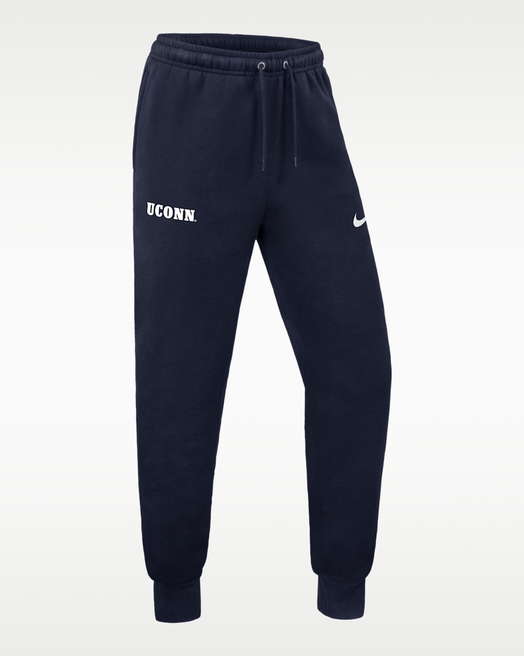 Connecticut Huskies Club Men's Nike Fleece Joggers - College Navy