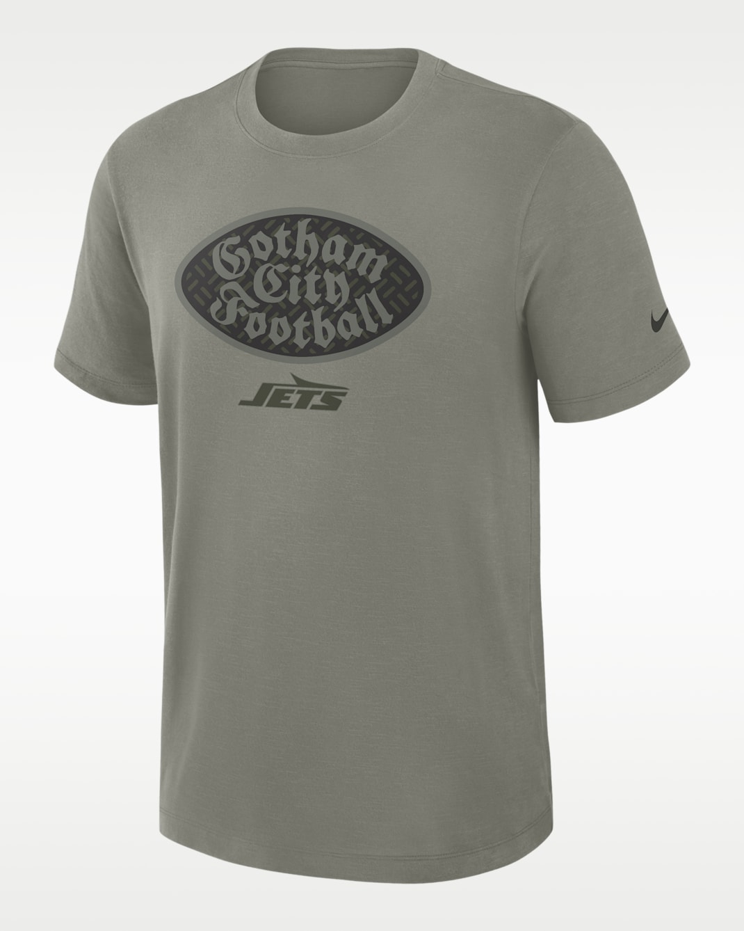 New York Jets Rivalries Collection Slub Men's Nike Dri-FIT NFL T-Shirt - Charcoal