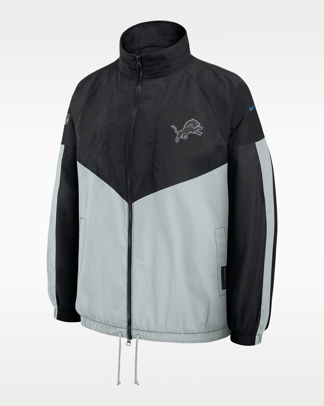 Detroit Lions Rivalries Collection Women's Nike NFL Oversized Full-Zip Jacket - Black