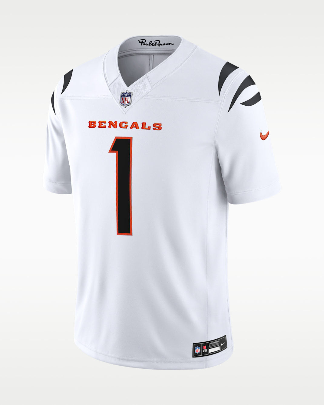 Ja'Marr Chase Cincinnati Bengals Men's Nike Dri-FIT NFL Limited Jersey - White