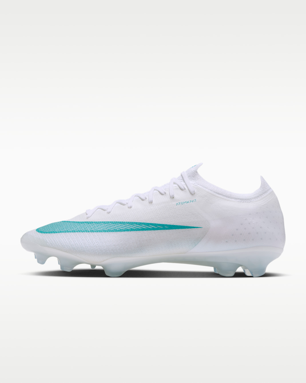 Nike Mercurial Vapor 17 Elite Firm-Ground Low-Top Football Boots - White/Dusty Cactus