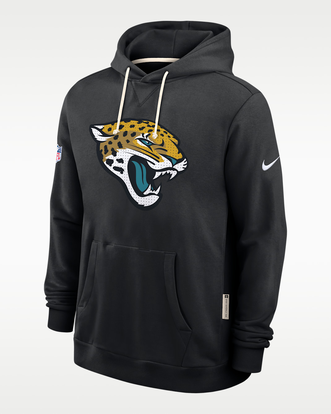 Sudadera con gorro sin cierre Nike Dri-FIT de la NFL para hombre Jacksonville Jaguars Initial Home Sideline - Negro