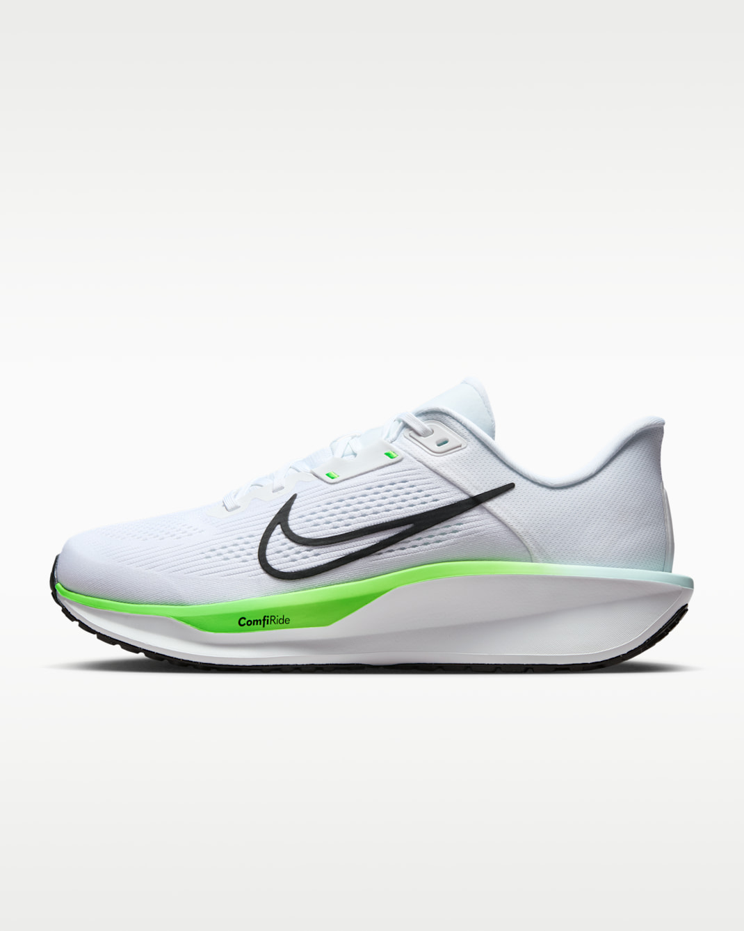 Tenis de correr en pavimento para hombre Nike Quest 6 - Blanco/Verde strike/Azul glacial/Negro