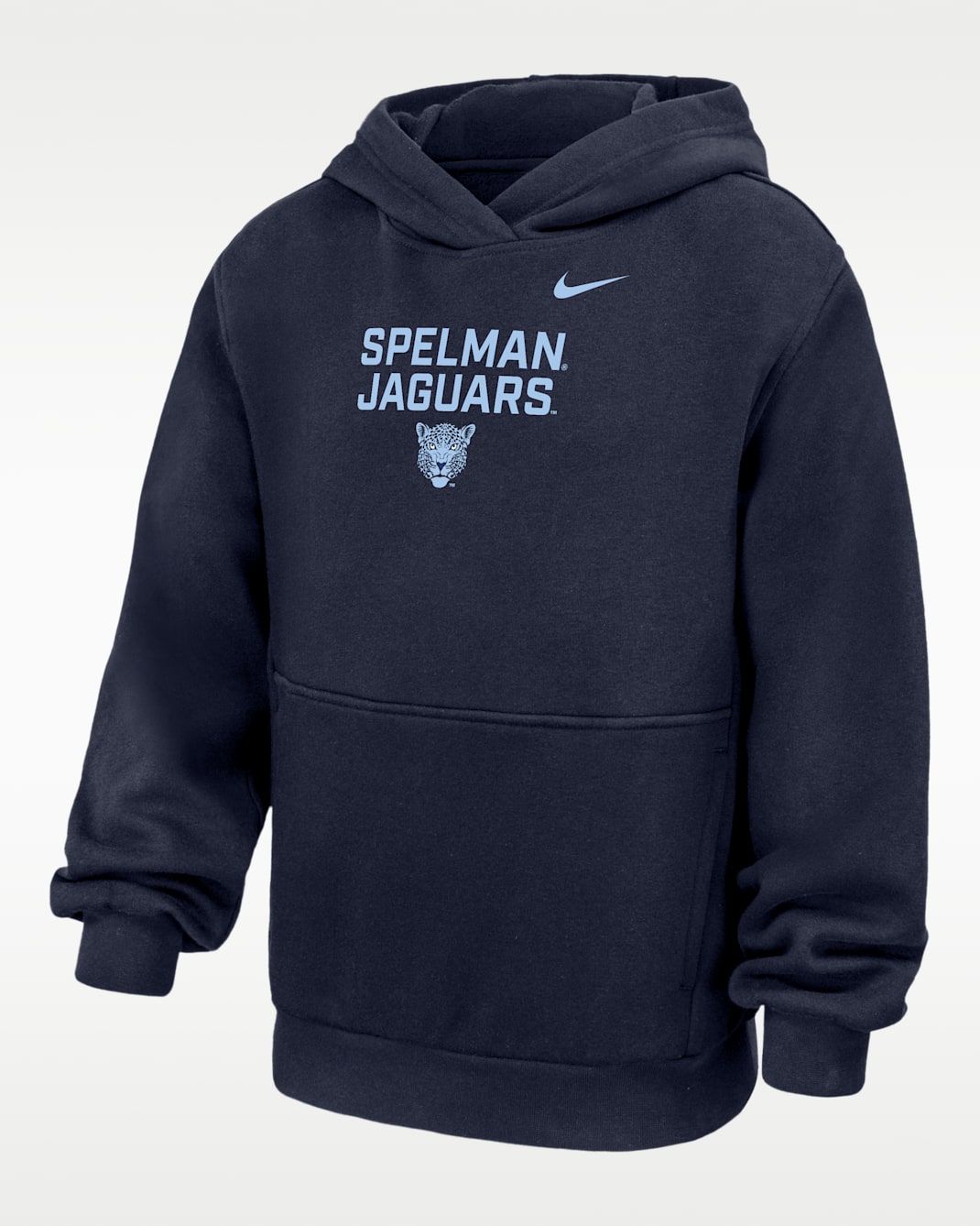 Nike College (Spelman College) Big Kids' Fleece Pullover Hoodie - Navy