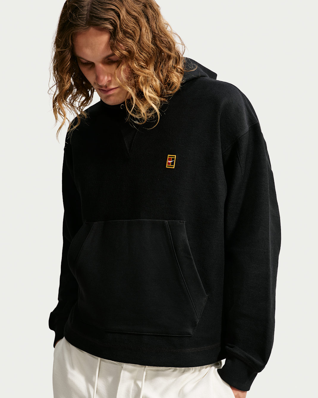 Sudadera con gorro de French Terry para hombre Nike Club Rules - Negro/Vela
