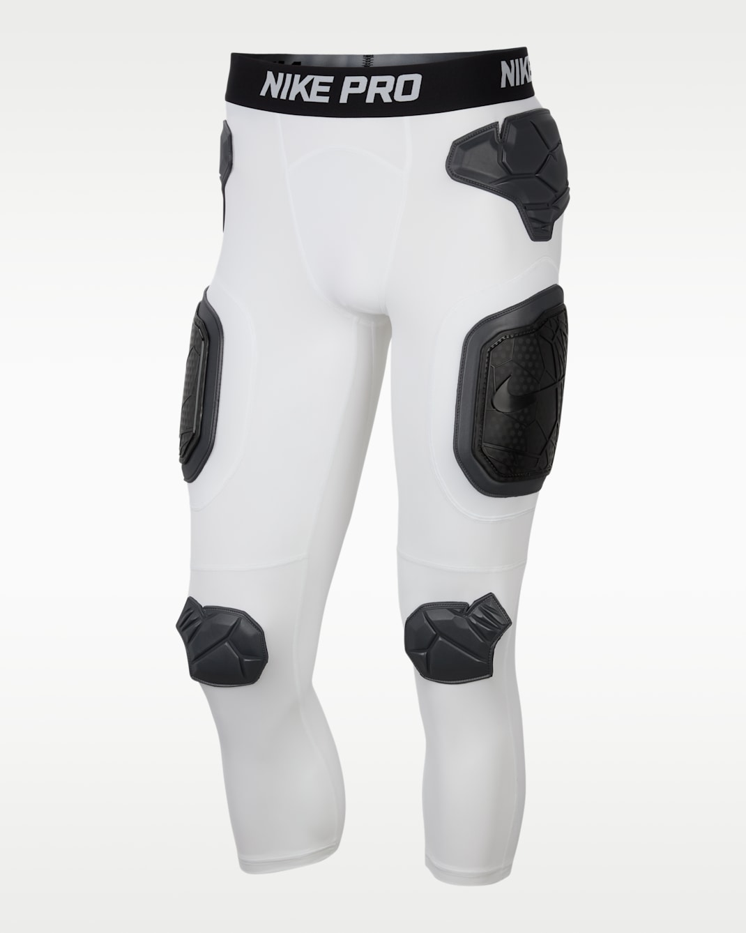 Mallas de 3/4 para hombre Nike Pro HyperStrong - Blanco