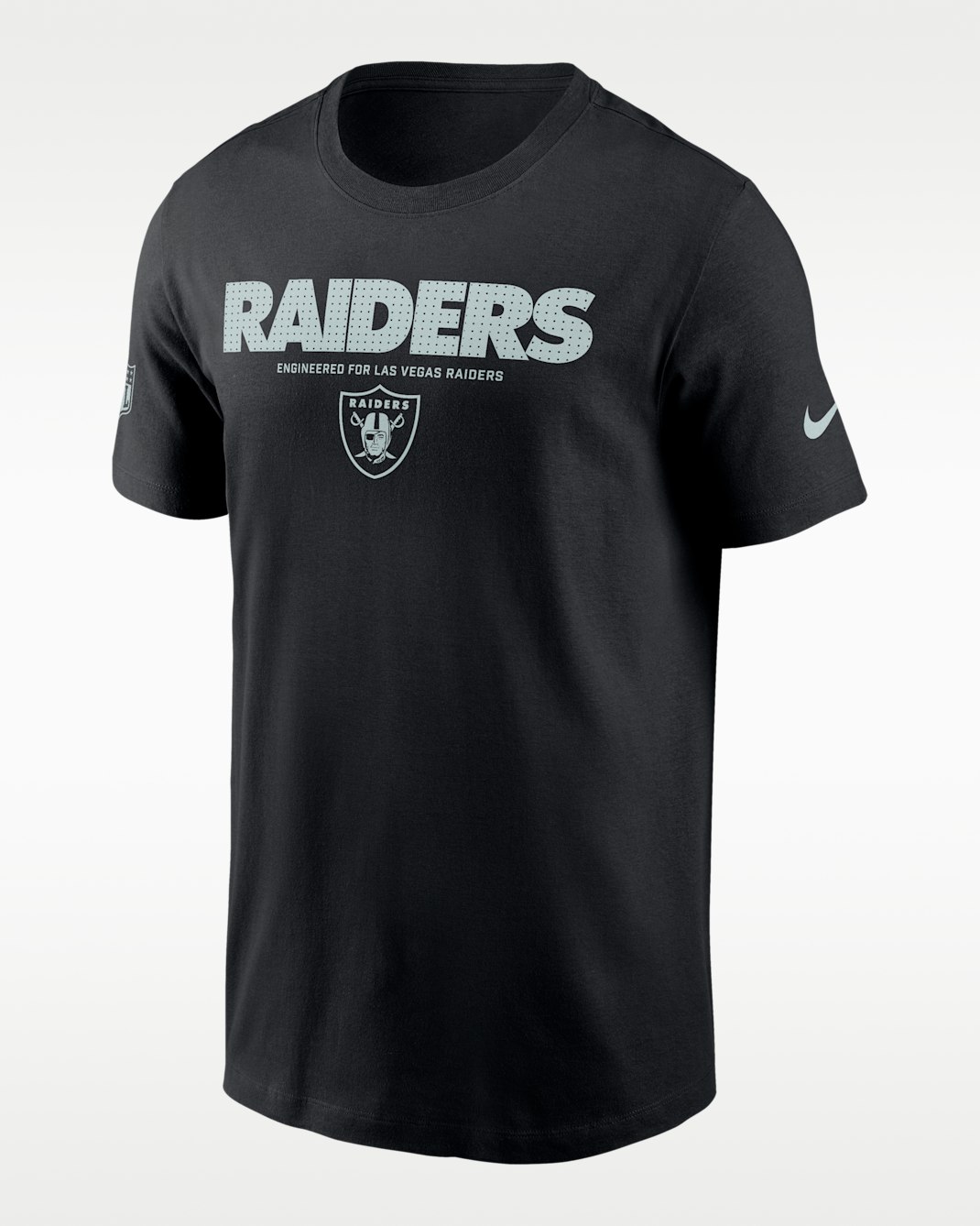Playera Nike Dri-FIT de la NFL para hombre Las Vegas Raiders Sideline Team Issue - Negro