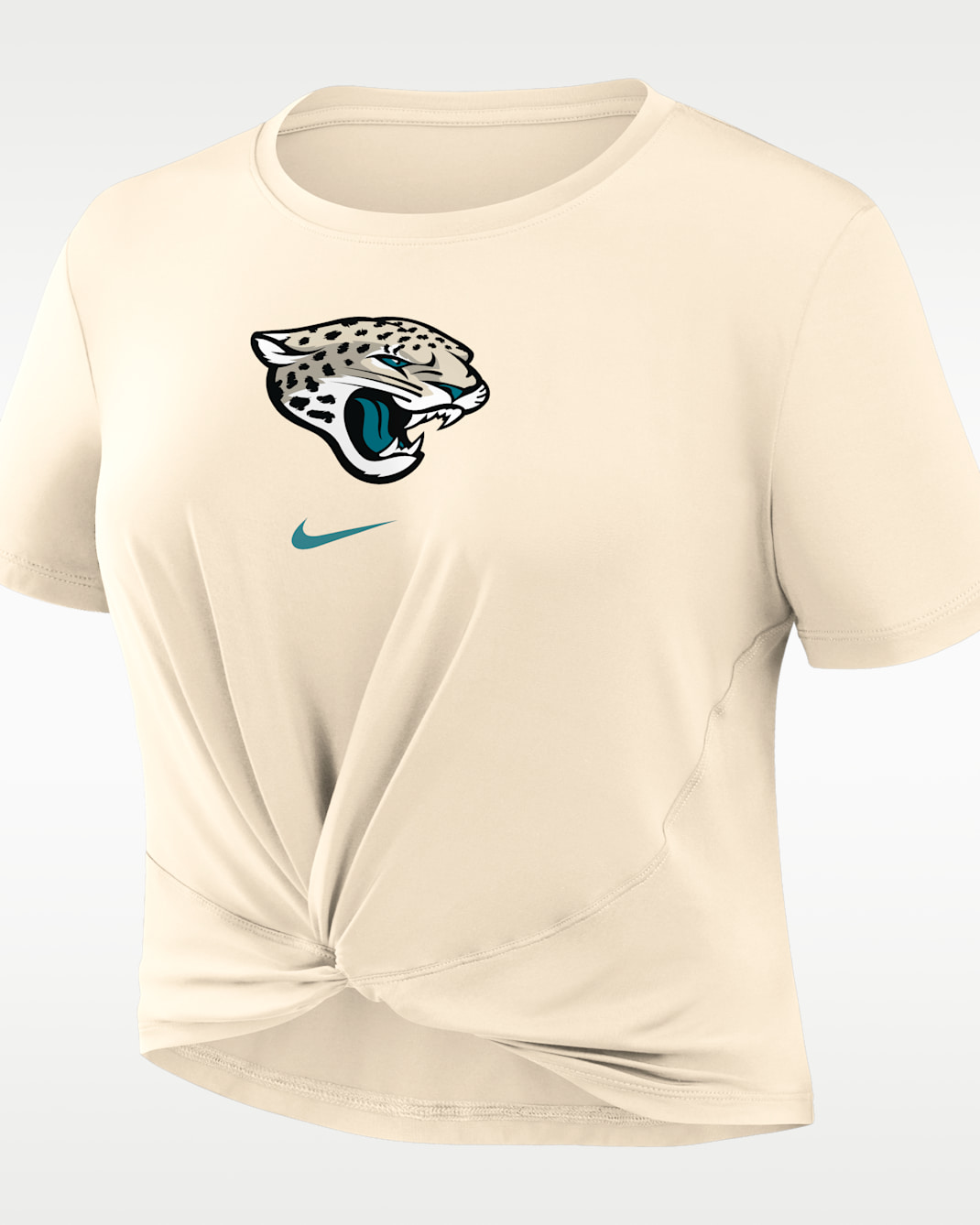 Jacksonville Jaguars Rivalries Collection One Classic Twist Women's Nike Dri-FIT NFL T-Shirt - Natural