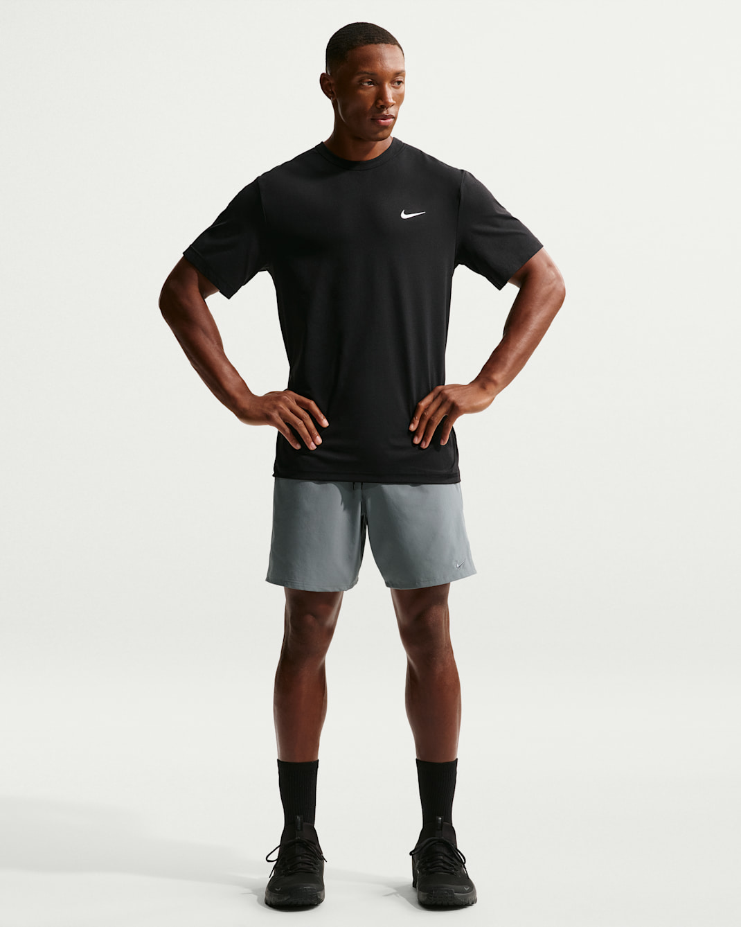 Nike Unlimited Men's Dri-FIT 7" Unlined Versatile Shorts - Smoke Grey/Black/Smoke Grey