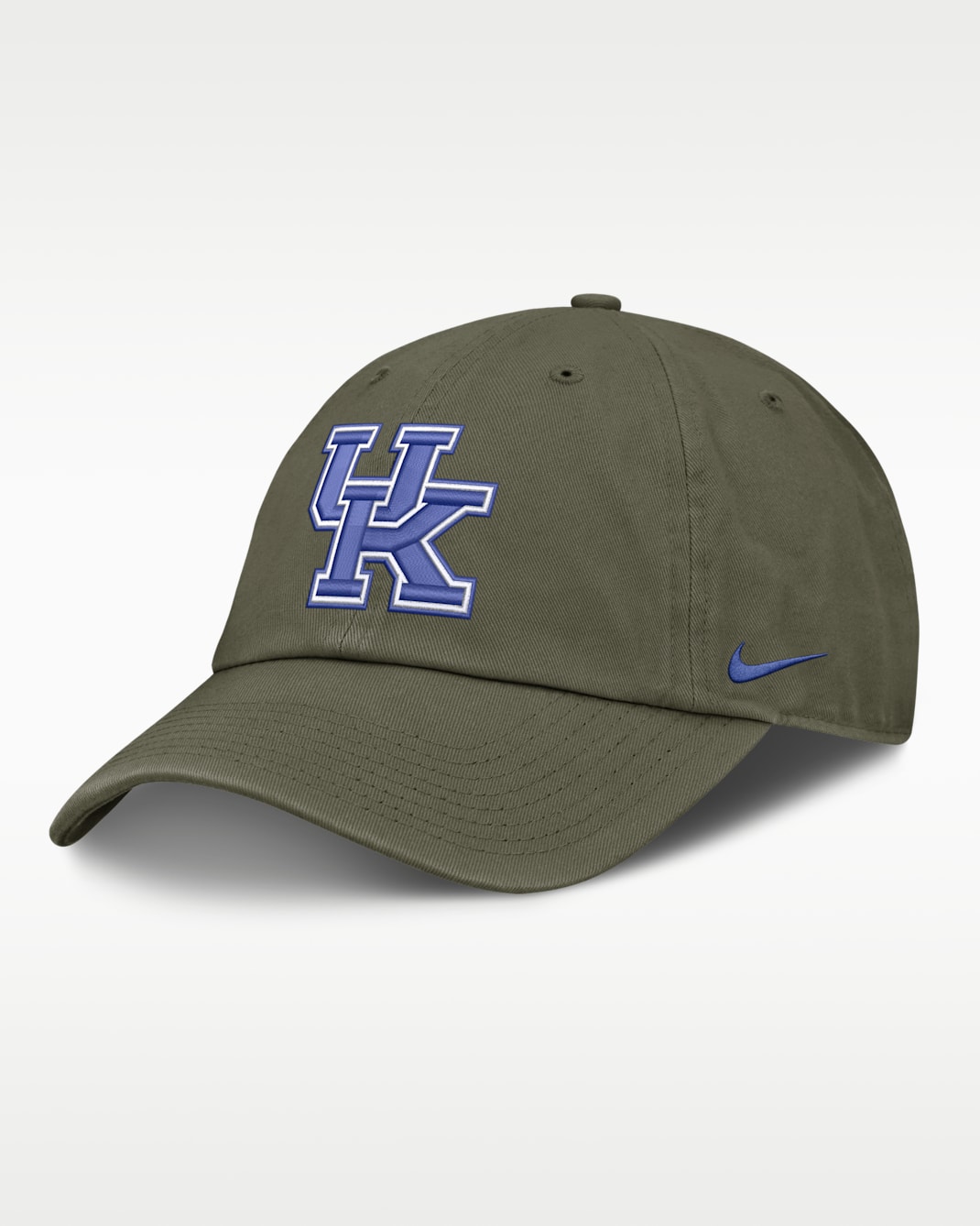 Kentucky Primetime Club Men's Nike College Adjustable Hat - Olive