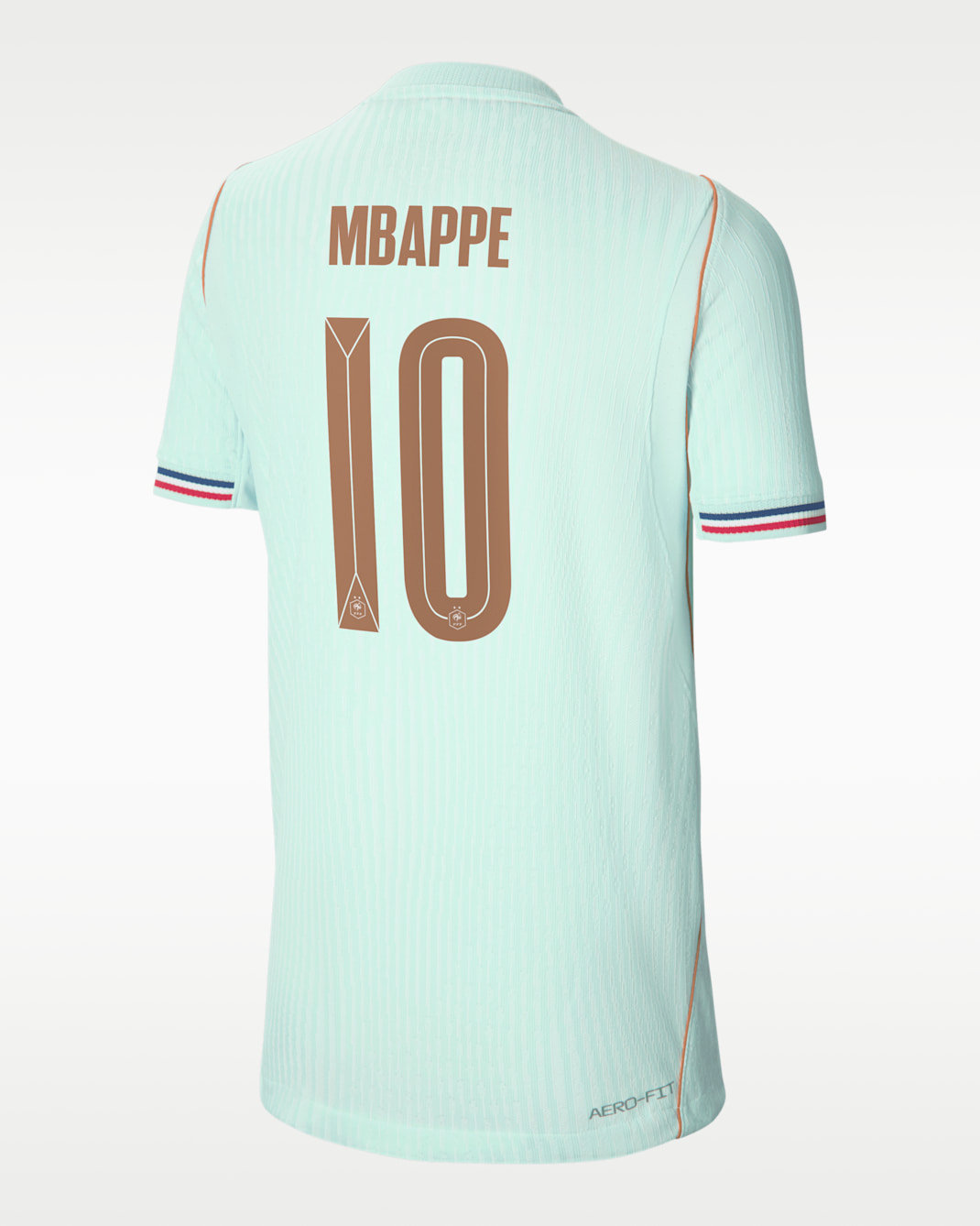 Kylian Mbappé France National Team 2026 Match Away Big Kids' Nike Dri-FIT ADV Soccer Jersey - Green