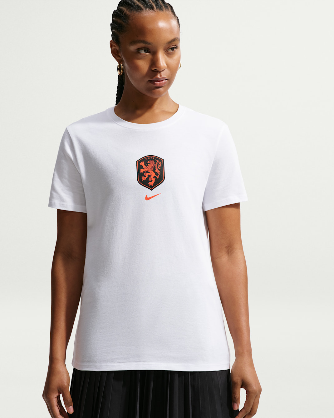 Nederland Nike voetbalshirt voor heren - Wit