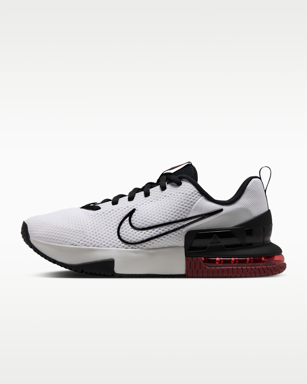 Nike Air Max Alpha Trainer 6 Men's Workout Shoes - White/Off-White/Team Red/Black