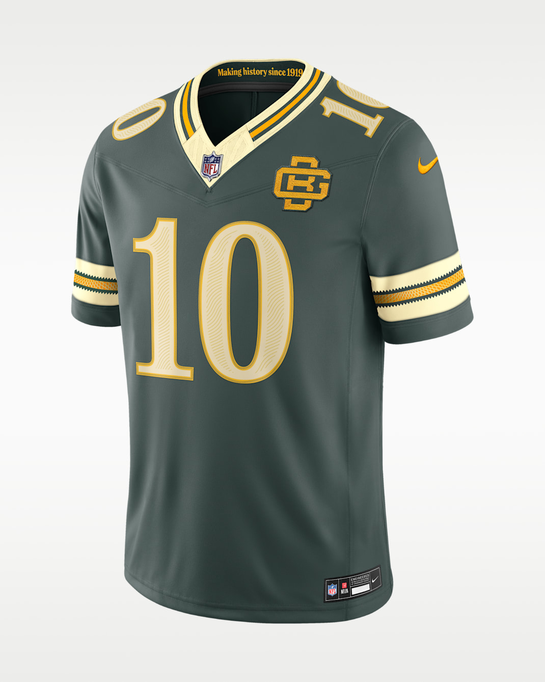 Jordan Love Green Bay Packers Rivalries Collection Men's Nike Dri-FIT NFL Limited Jersey - Green