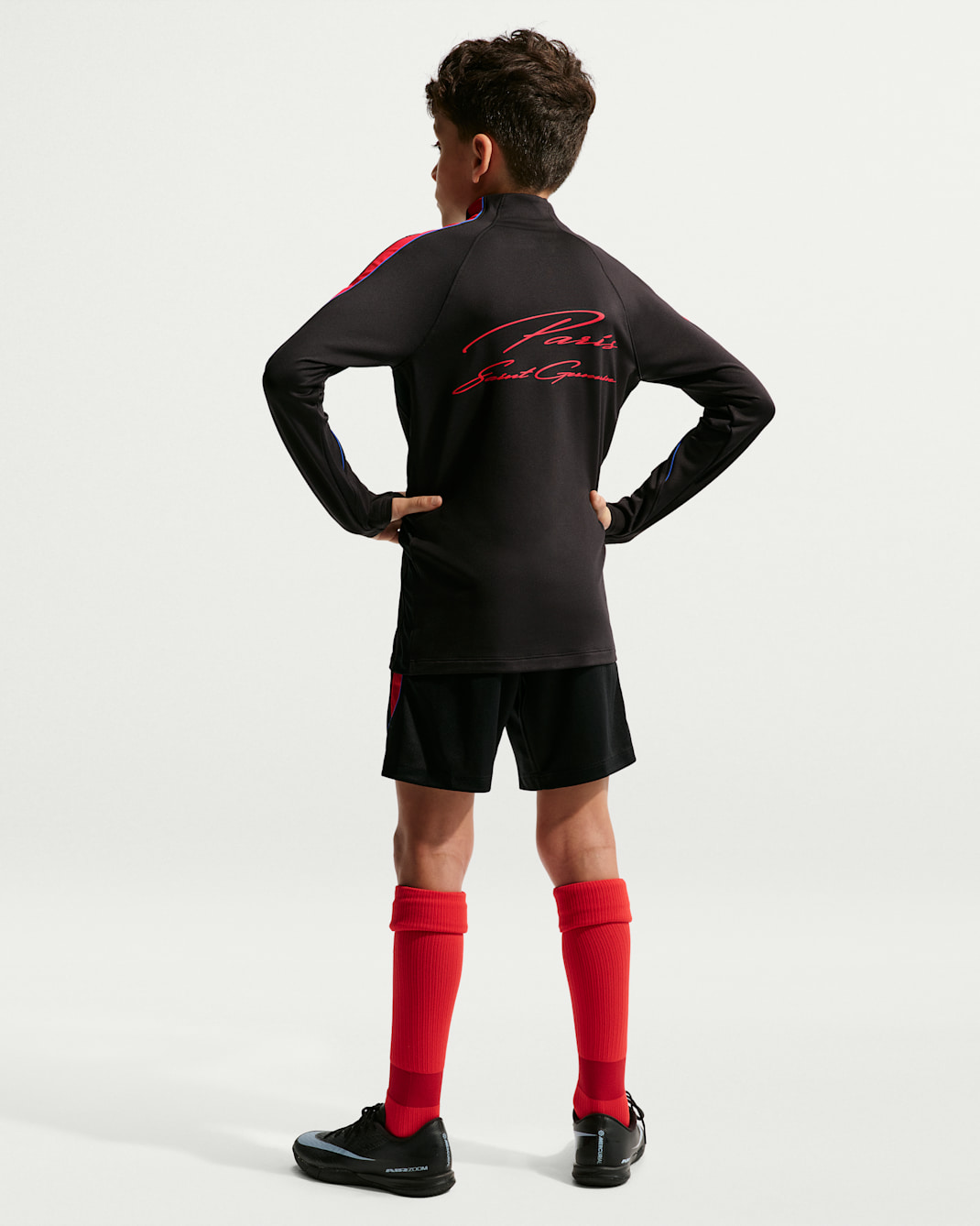 Paris Saint-Germain Strike Big Kids' Nike Dri-FIT Soccer Knit Shorts