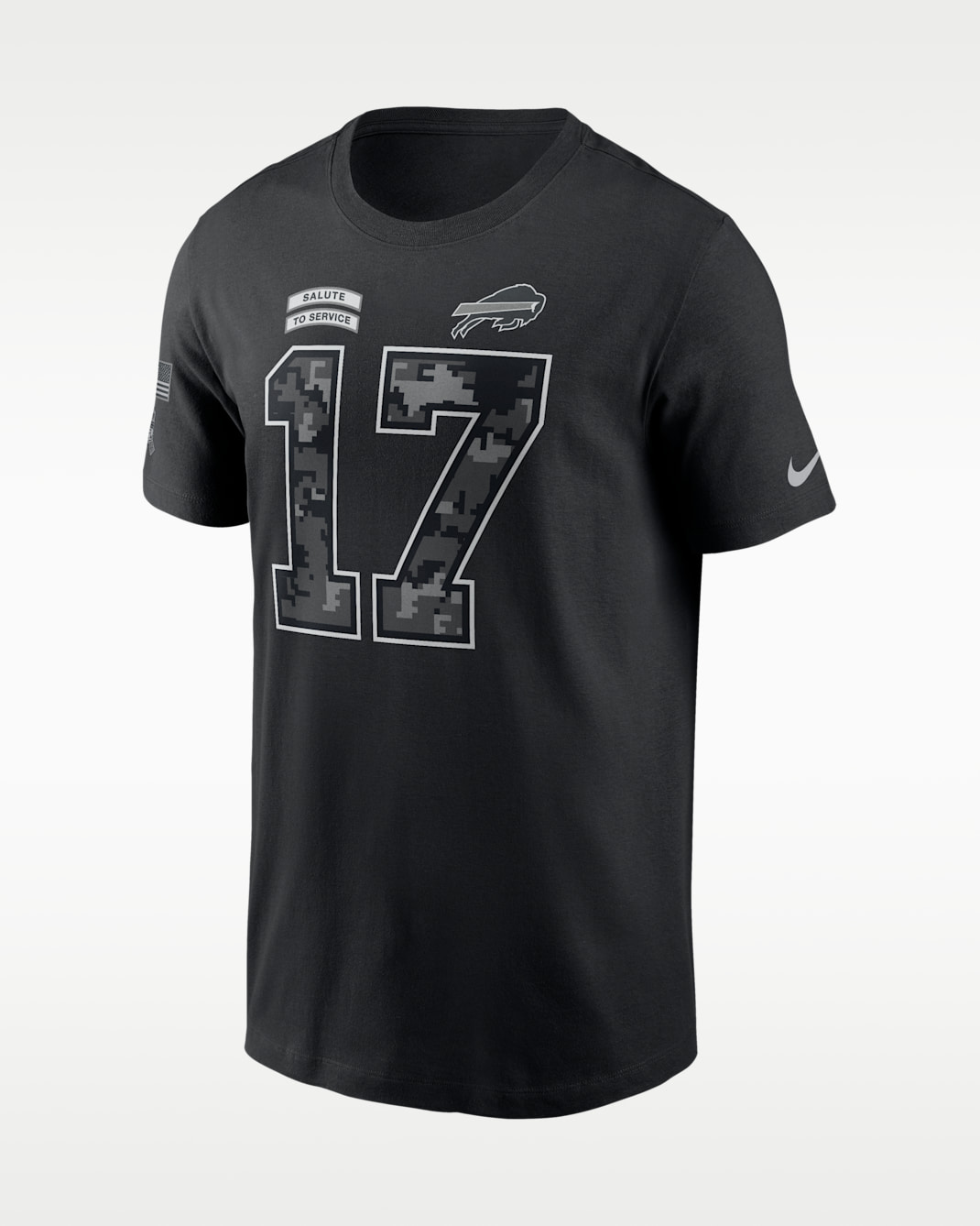 Josh Allen Buffalo Bills Salute to Service Men's Nike NFL T-Shirt
