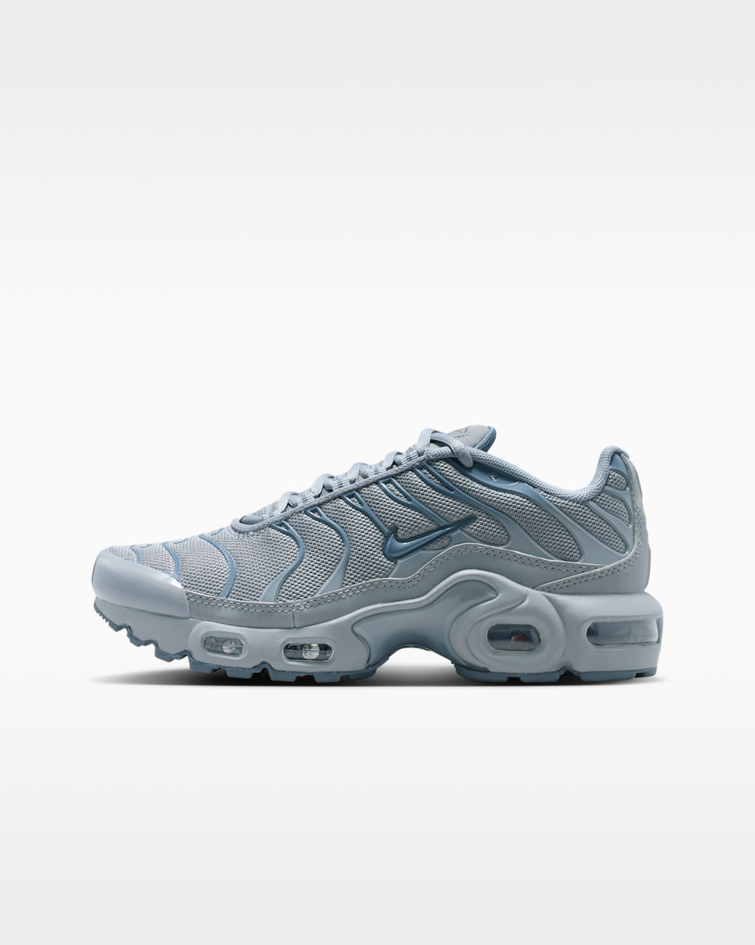 Tenis para niños grandes Nike Air Max Plus - Sigilo/Azul monzón/Sombrío apagado/Azul militar