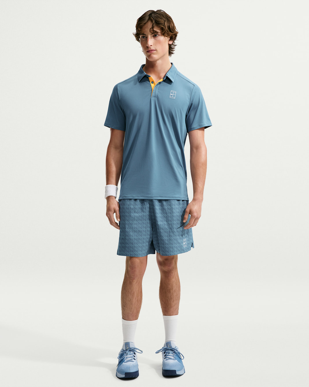 NikeCourt Advantage Men's Dri-FIT Tennis Shorts - New Slate/Armory Navy/White
