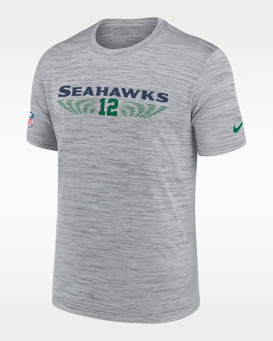 Seattle Seahawks Rivalries Collection Sideline Velocity Men's Nike Dri-FIT NFL T-Shirt - Grey