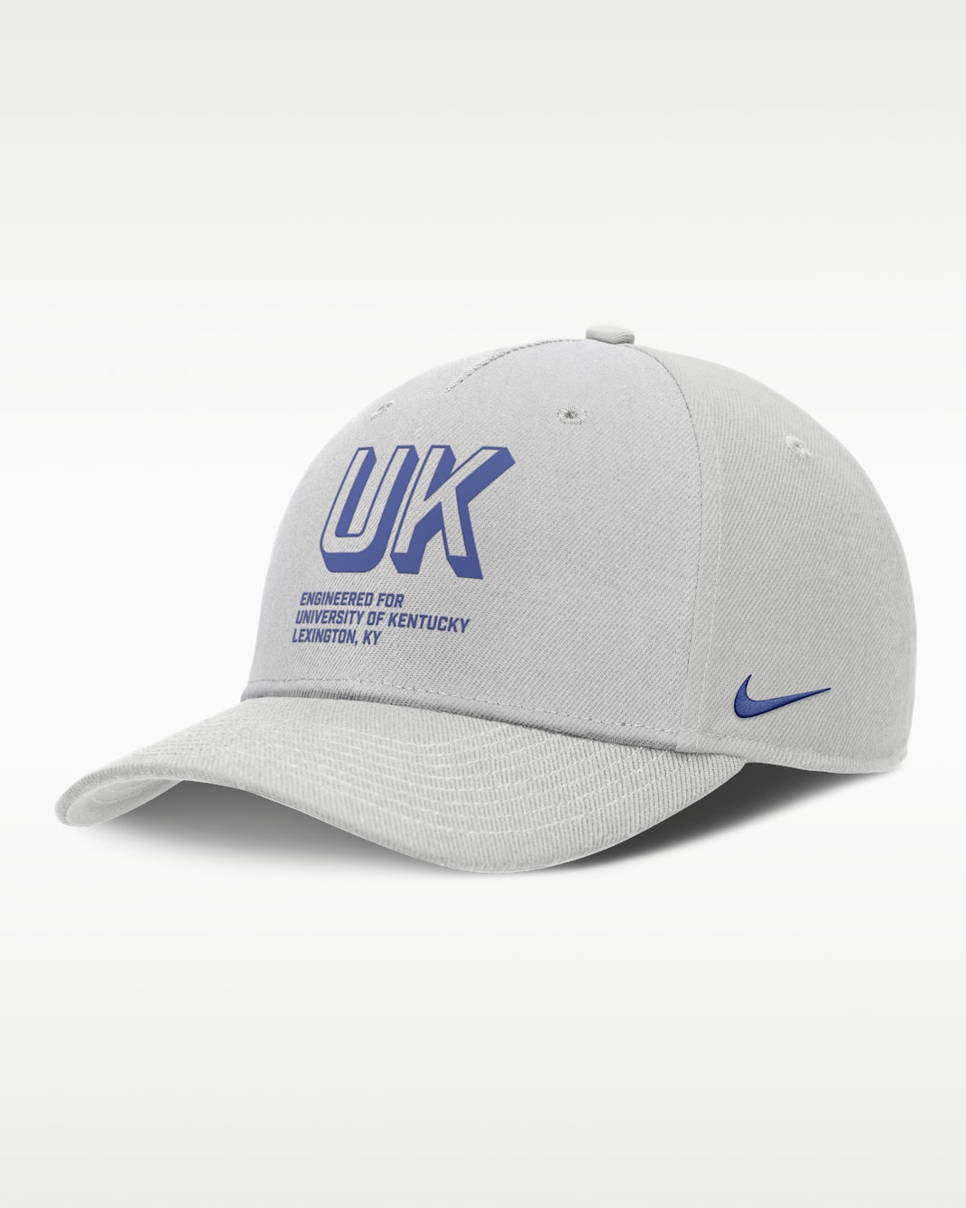 Kentucky On-Field Primetime Rise Men's Nike College Adjustable Hat - Grey