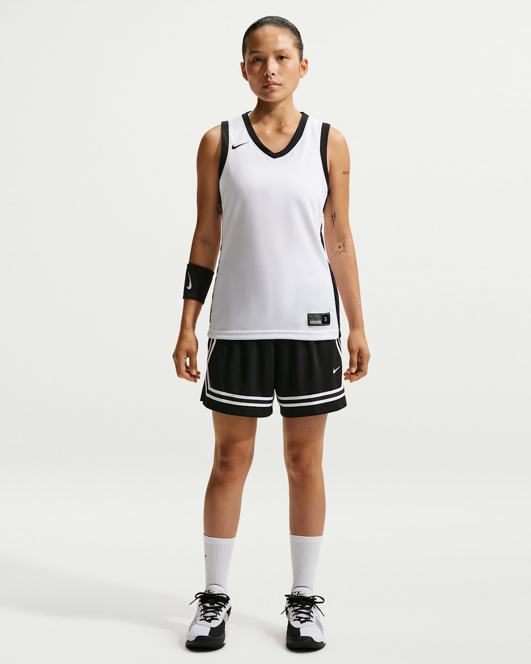 Nike Crossover Women's Dri-FIT 12.5cm (approx.) Basketball Shorts - Black/Black/White