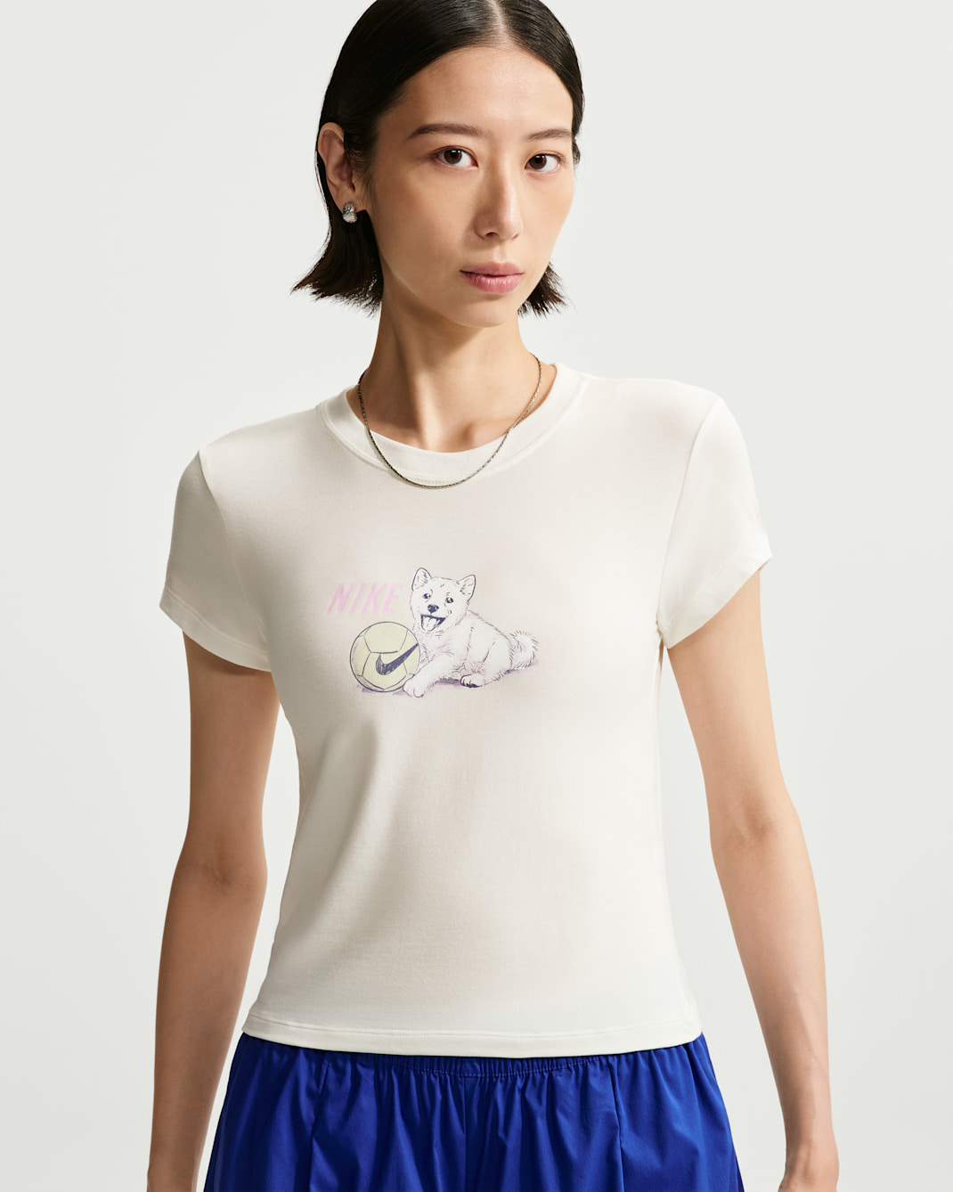 Nike Sportswear Chill Knit Women's T-Shirt - Sail