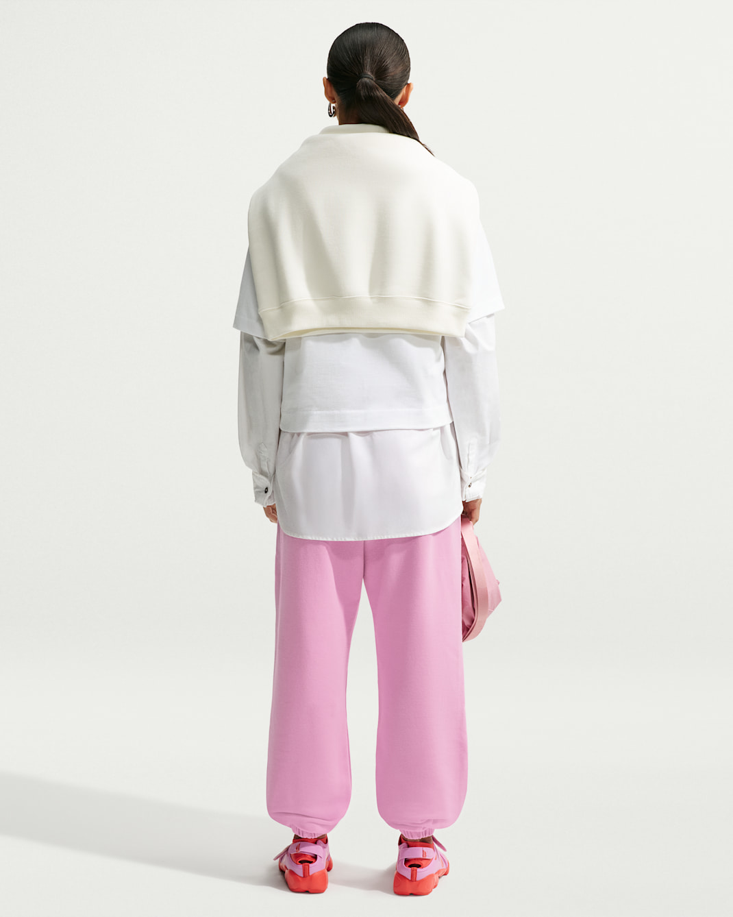 Nike Studio Fleece Lightweight "French Terry" Women's Oversized High-Rise Cuffed Pants