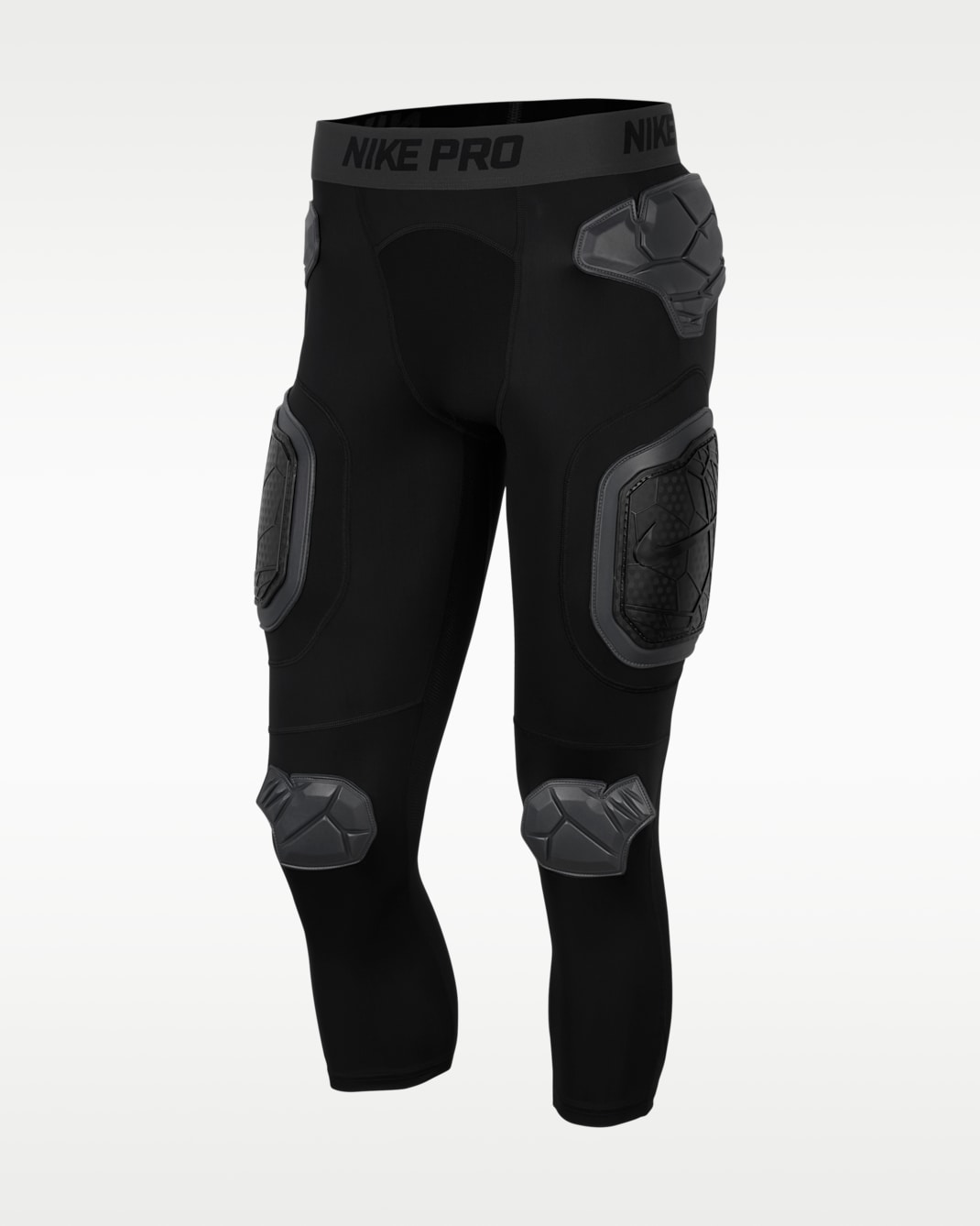 Mallas de 3/4 para hombre Nike Pro HyperStrong - Negro