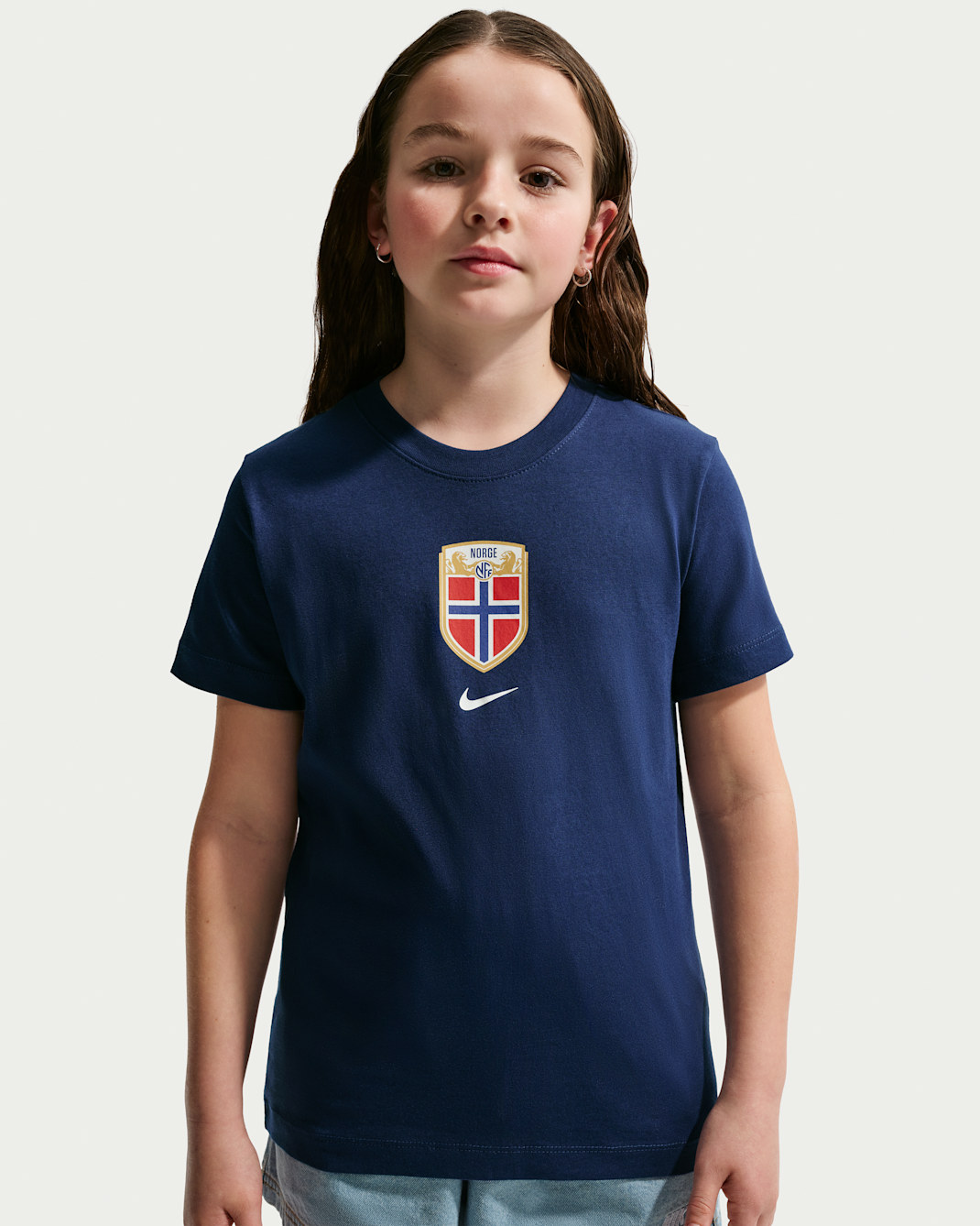 Norway Nike voetbalshirt voor kids - Blue Void