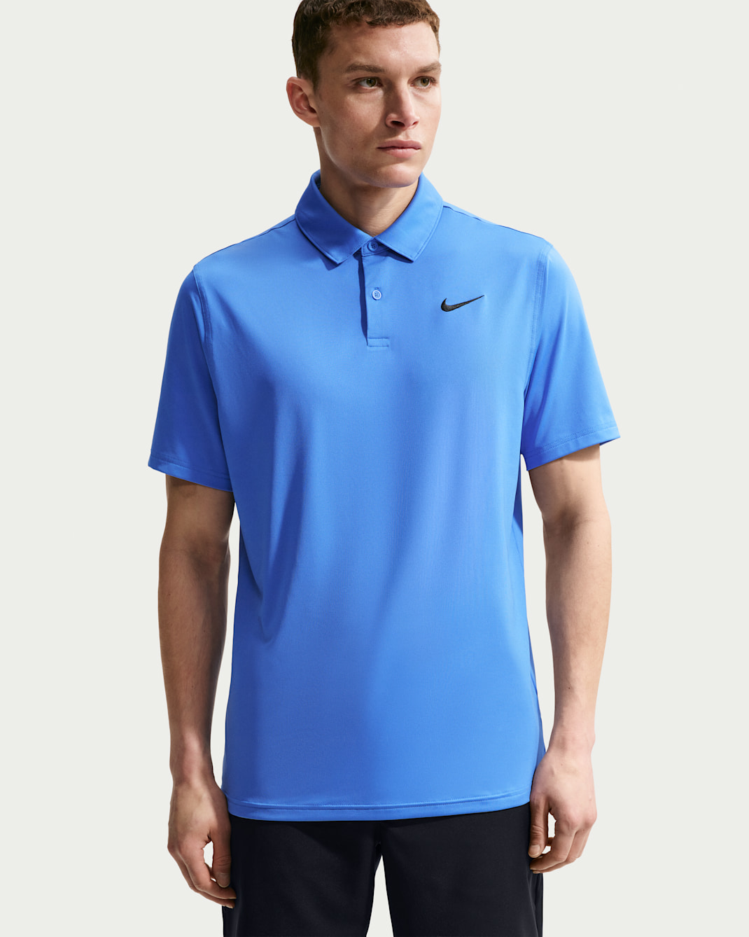 Polo de golf Dri-FIT para hombre Nike Velocity - Azul Pacífico/Negro