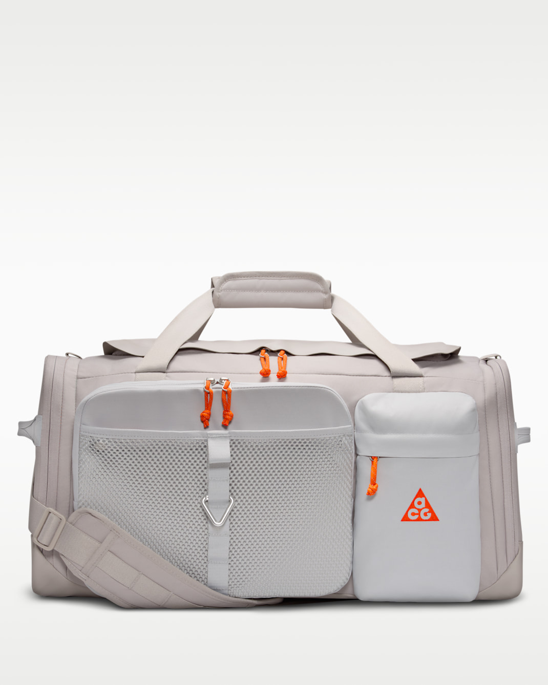Maleta duffel (60 L) Nike ACG "DAYMAX" - Gris universitario/Gris niebla/Naranja seguridad