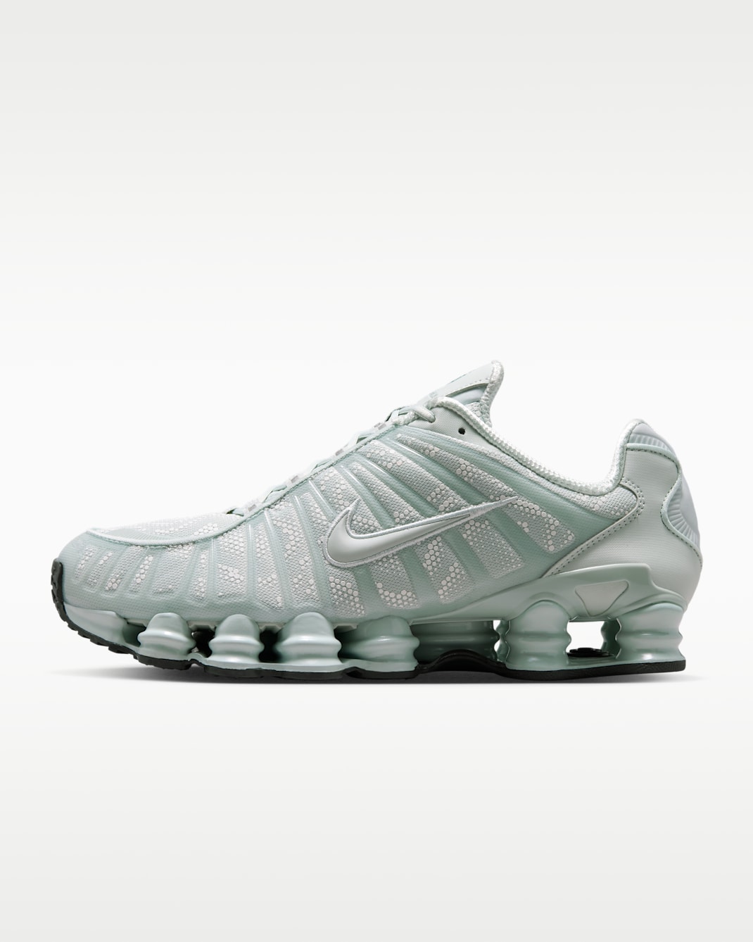 Nike Shox TL Men's Shoes - Light Silver/Newsprint/Light Silver
