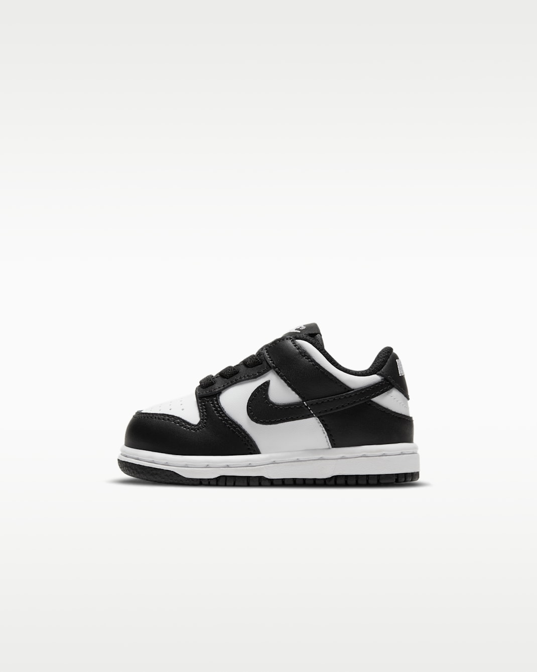 Nike Dunk Low Baby/Toddler Shoes - White/White/Black