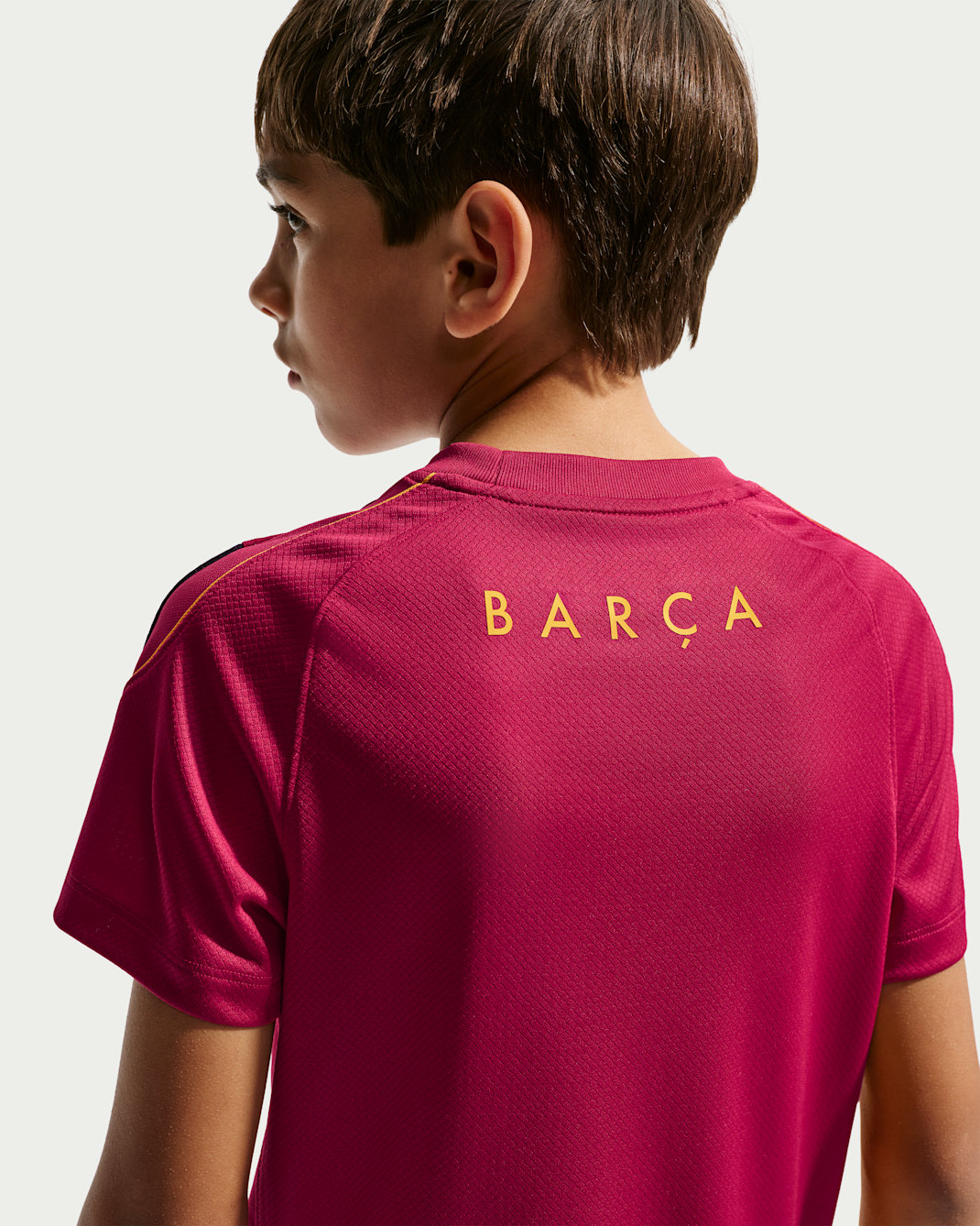 FC Barcelona Strike Big Kids' Nike Soccer Dri-FIT Short-Sleeve Top