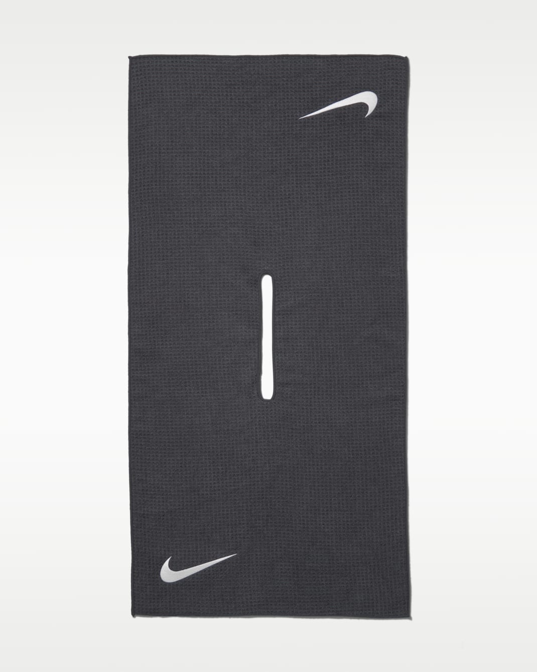 Nike Caddy Golf Towel - Iron Grey/White