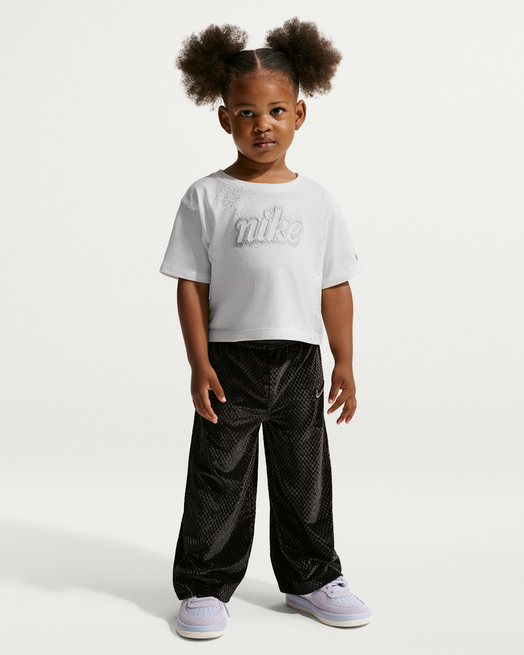 Nike Toddler Swoosh Sparkle Boxy T-Shirt