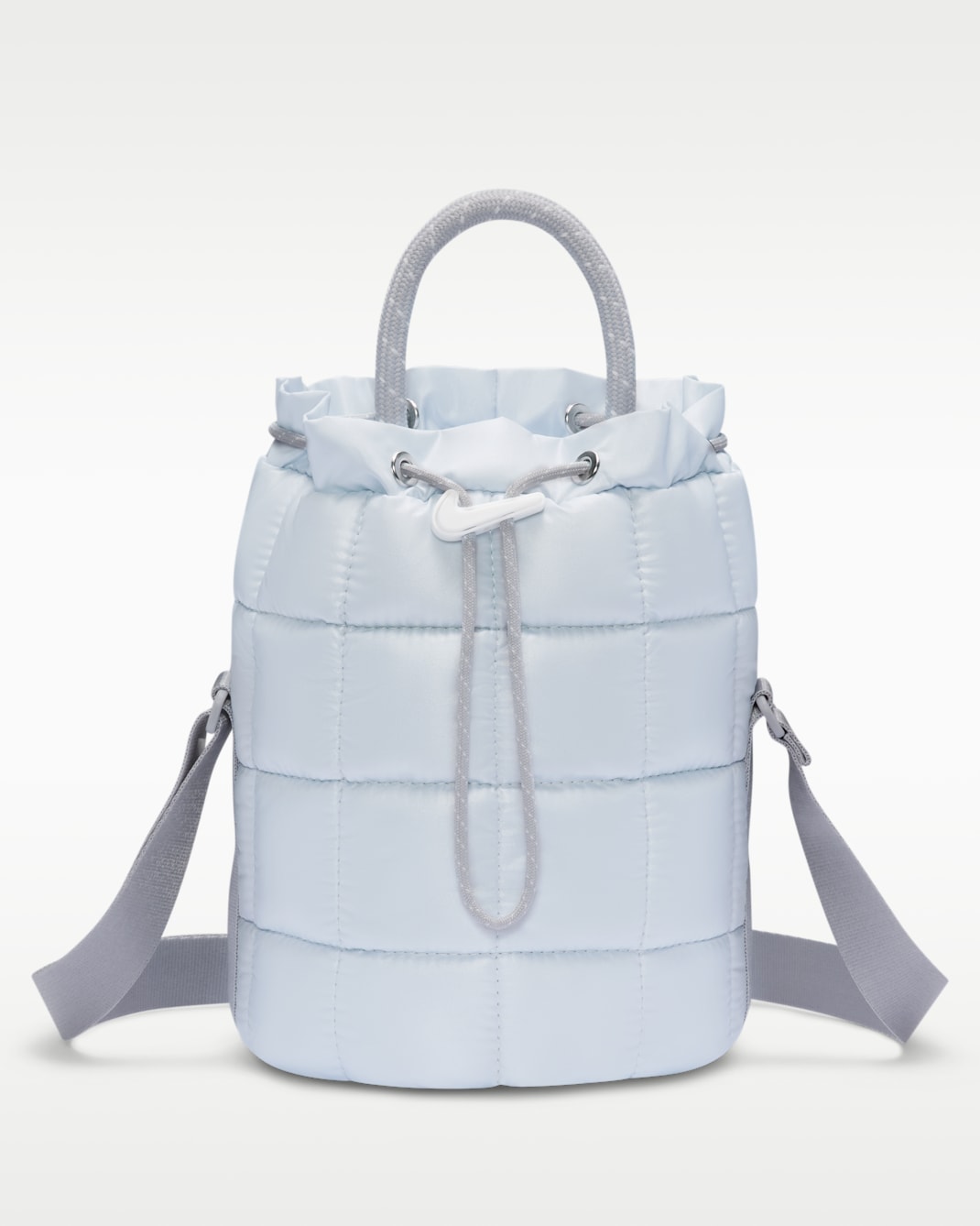 Nike Sportswear Puffle Tiny Tote (3L) - Pure Platinum/Wolf Grey/Summit White