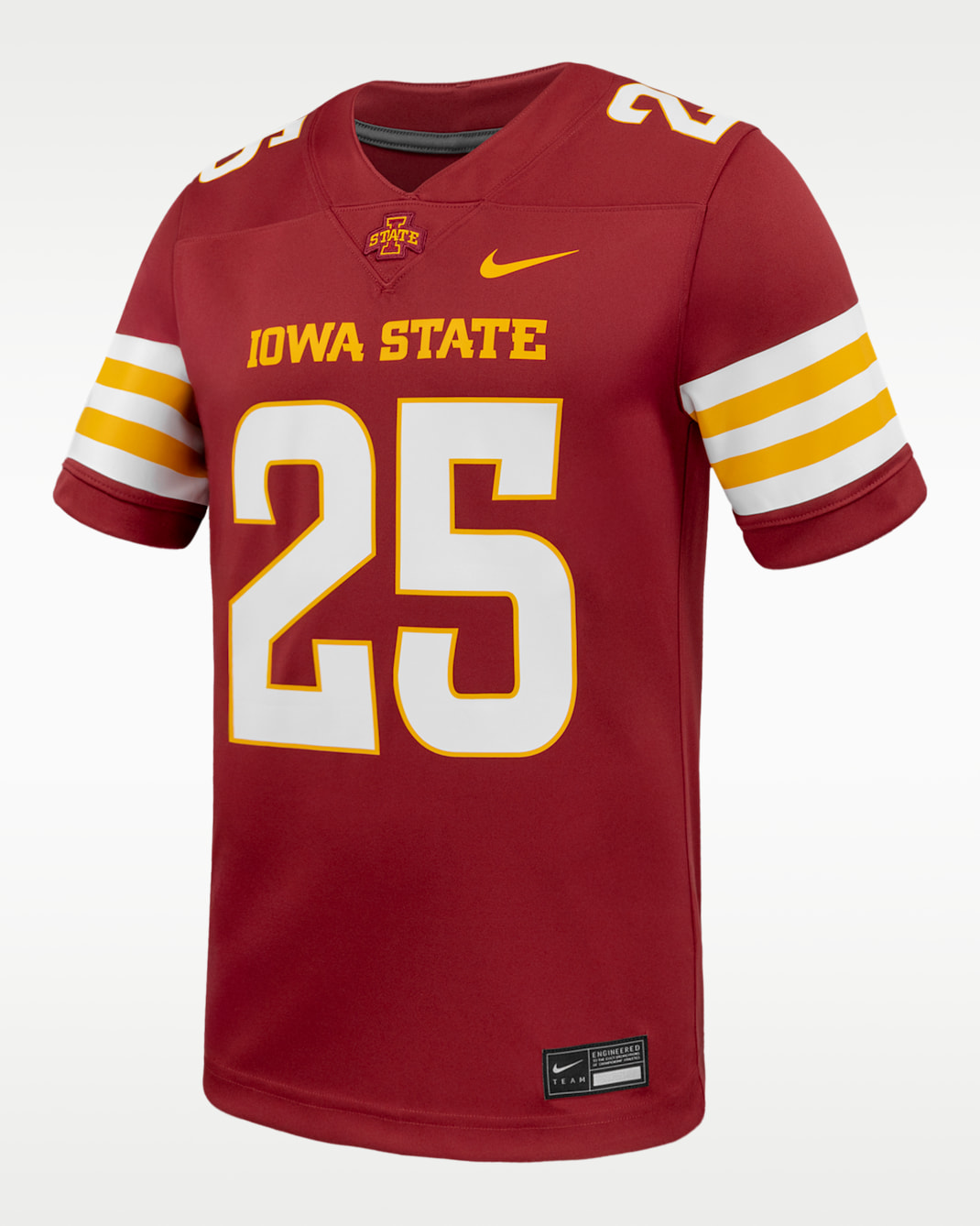 Jersey de fútbol americano universitario Nike Replica para hombre Iowa State - Carmesí team