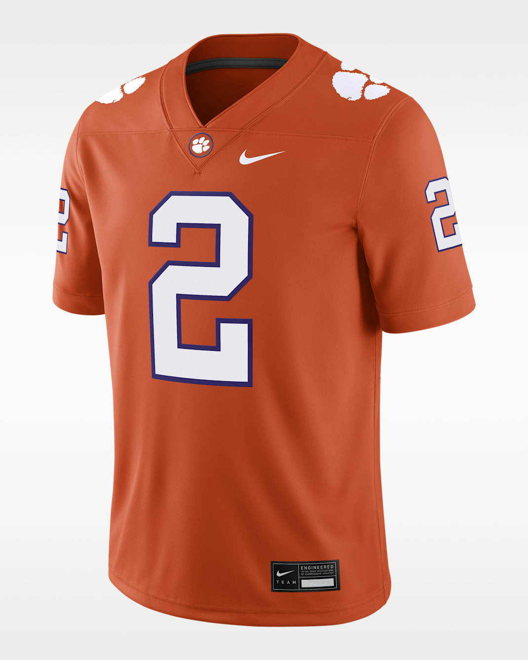Cade Klubnik Clemson Men’s Nike Dri-FIT College Game Jersey - Orange