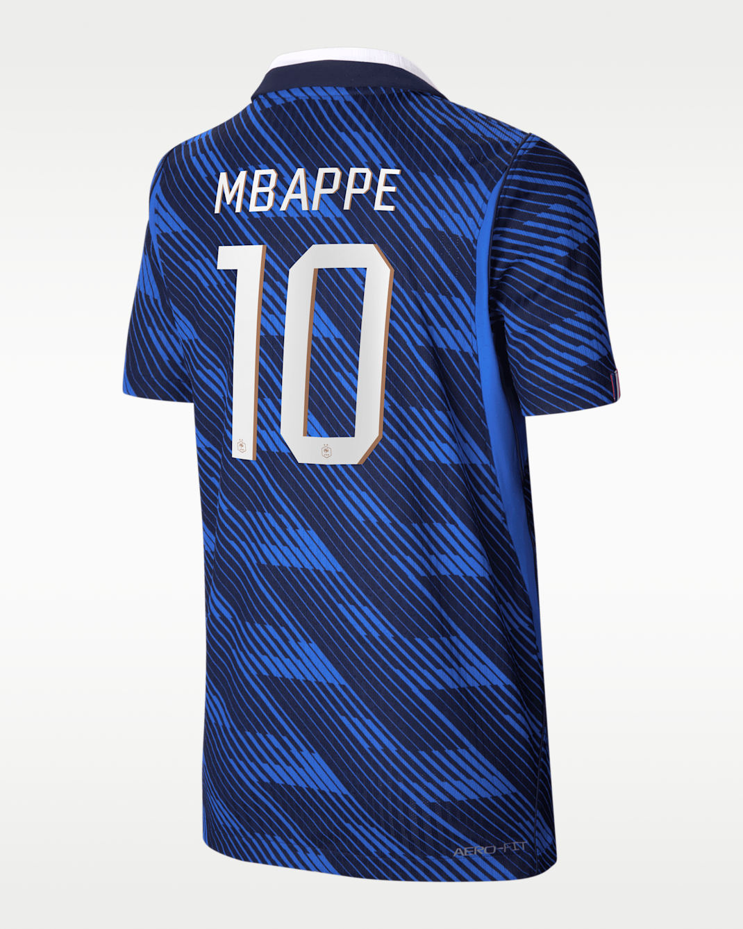 Kylian Mbappé France National Team 2026 Match Home Big Kids' Nike Dri-FIT ADV Soccer Jersey - Blue