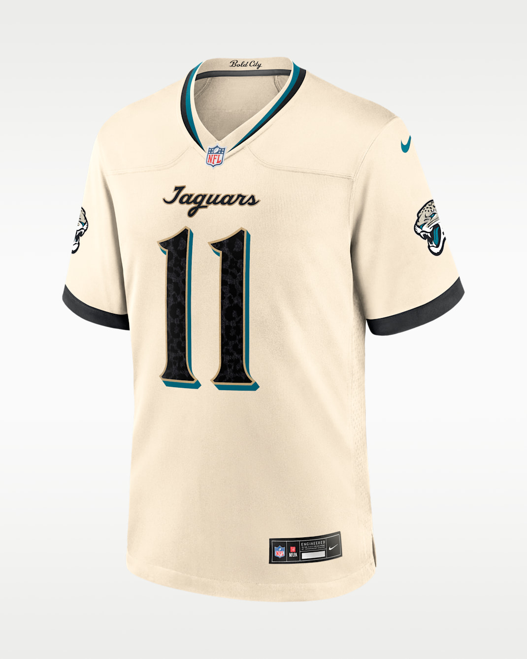 Parker Washington Jacksonville Jaguars Rivalries Collection Men's Nike NFL Game Jersey - Natural