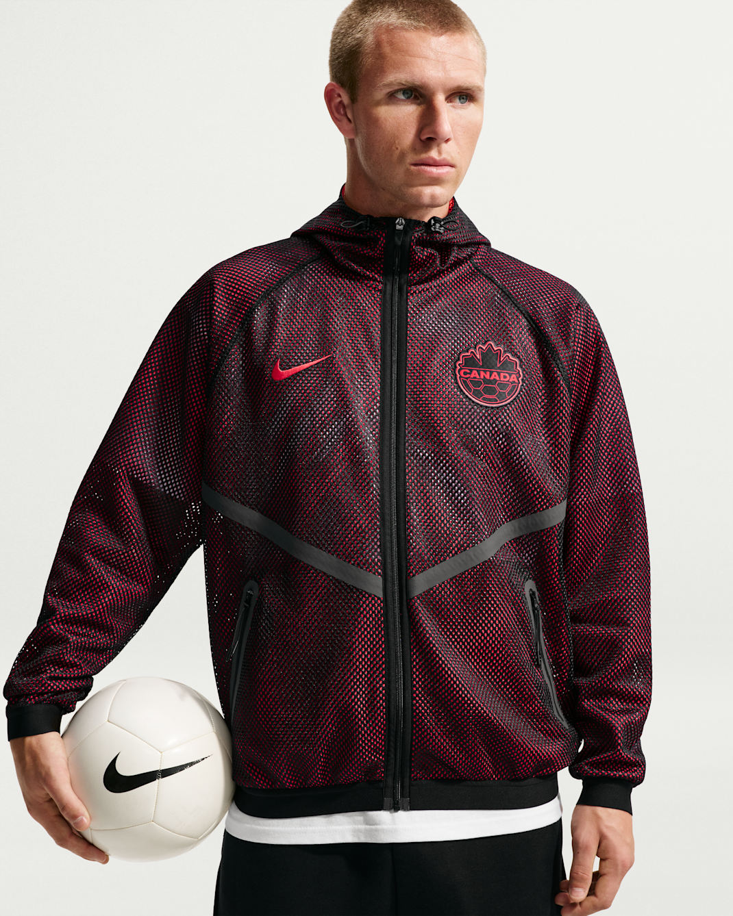 Canada Strike Elite Men's Nike Dri-FIT Football Anthem Jacket - Black