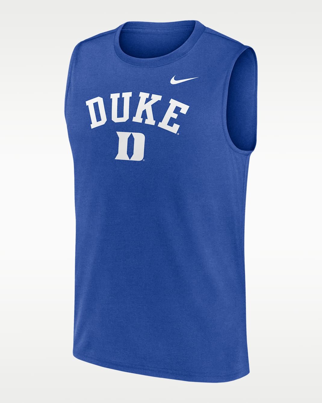 Duke Primetime Arch Legend Men's Nike Dri-FIT College Muscle Tank Top - Game Royal