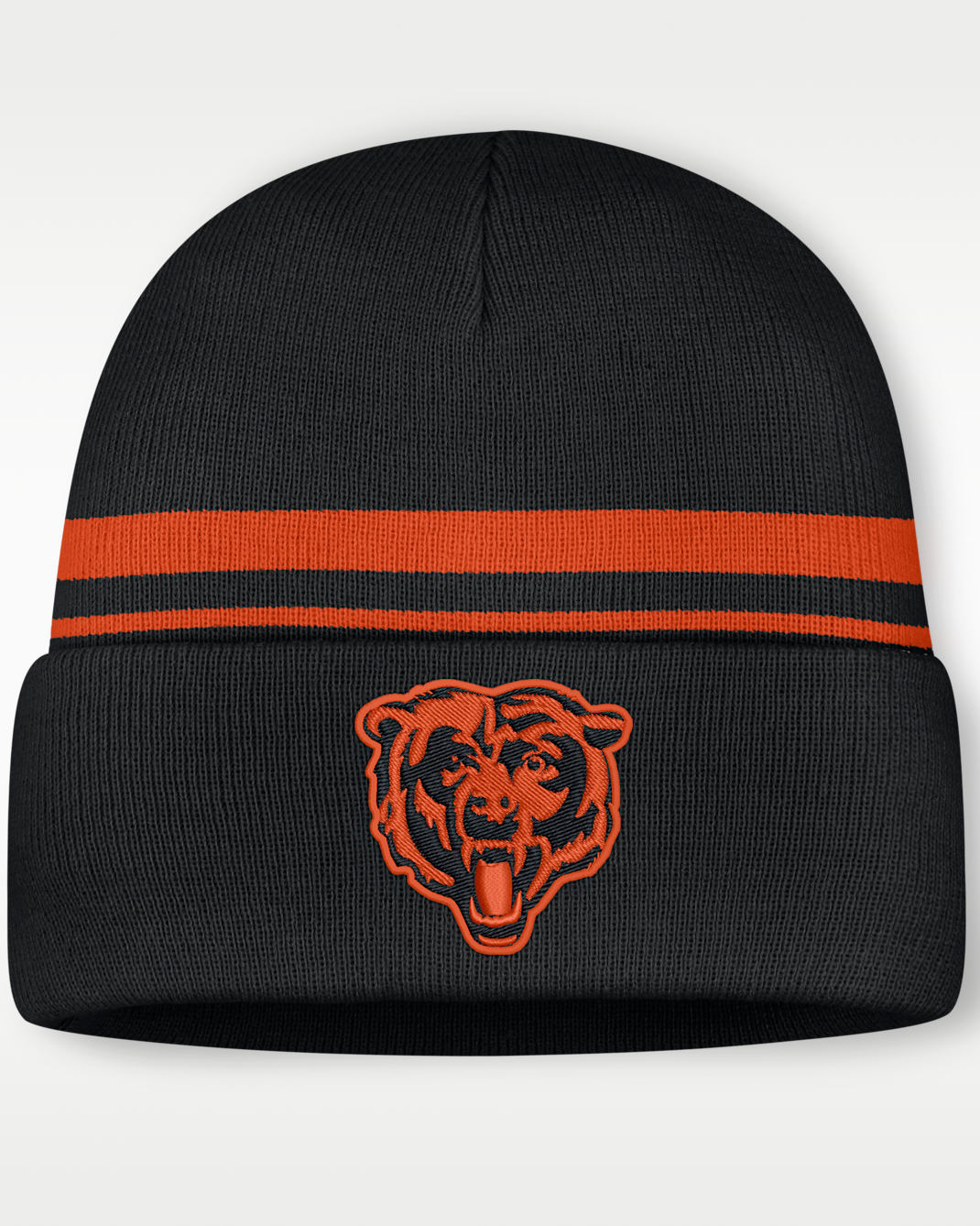 Chicago Bears Primetime Utility Men's Nike NFL Cuffed Beanie - Black
