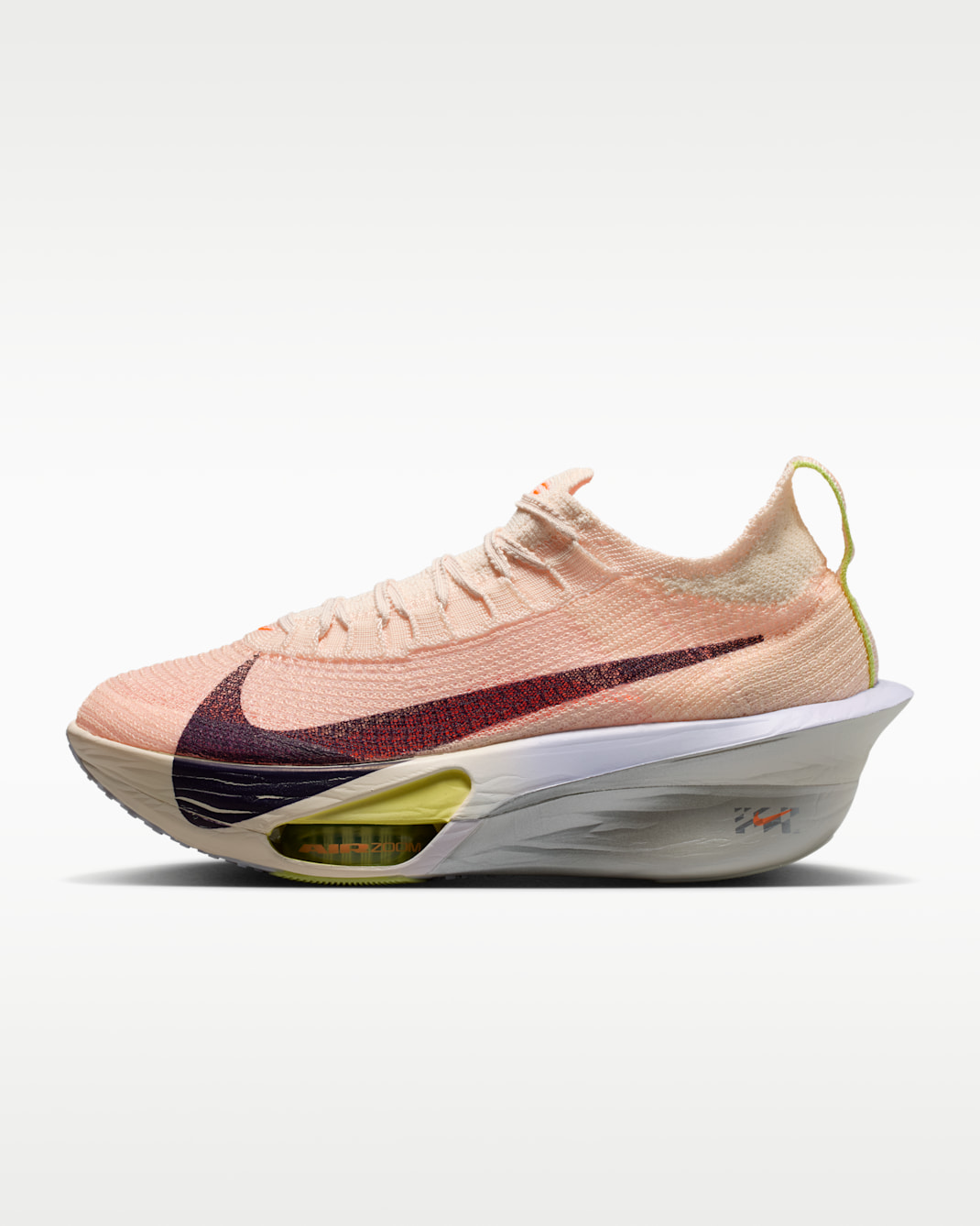 Nike Alphafly 3 Women's Road Racing Shoes - Chalk/Hyper Crimson/Fennel/Purple Dynasty