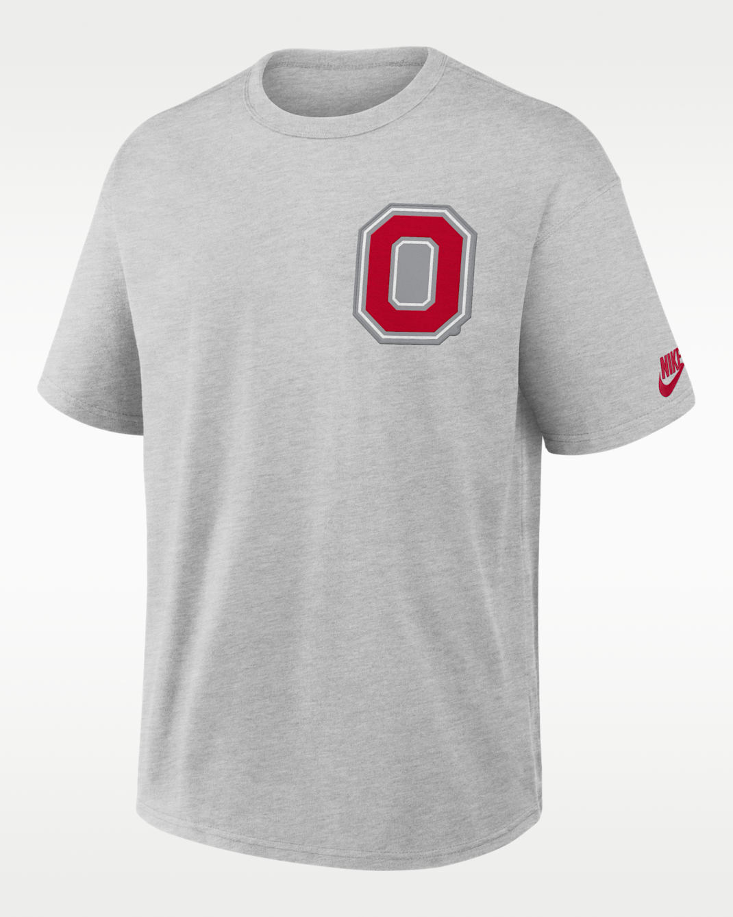 Ohio State Legacy Max90 Men's Nike College T-Shirt - Grey Heather