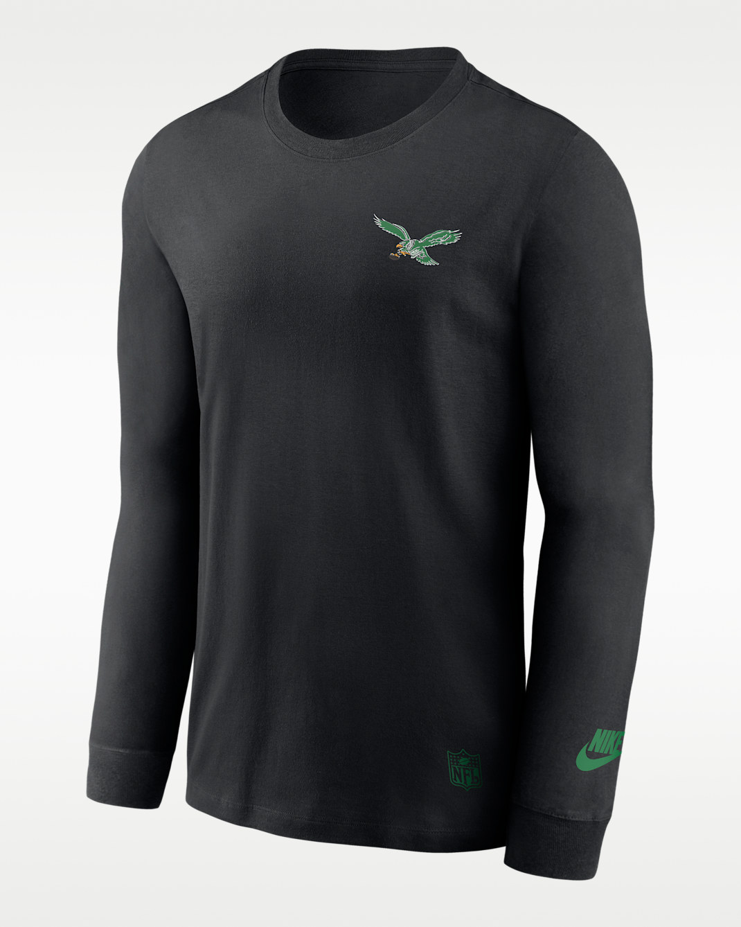 Philadelphia Eagles Double Rewind Men's Nike Dri-FIT NFL Long-Sleeve T-Shirt