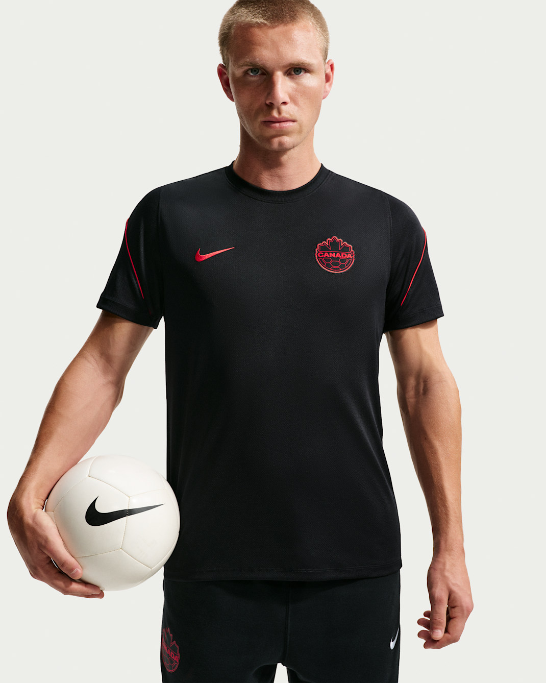 Canada Authentic Strike Nike Short-Sleeve Top - Black